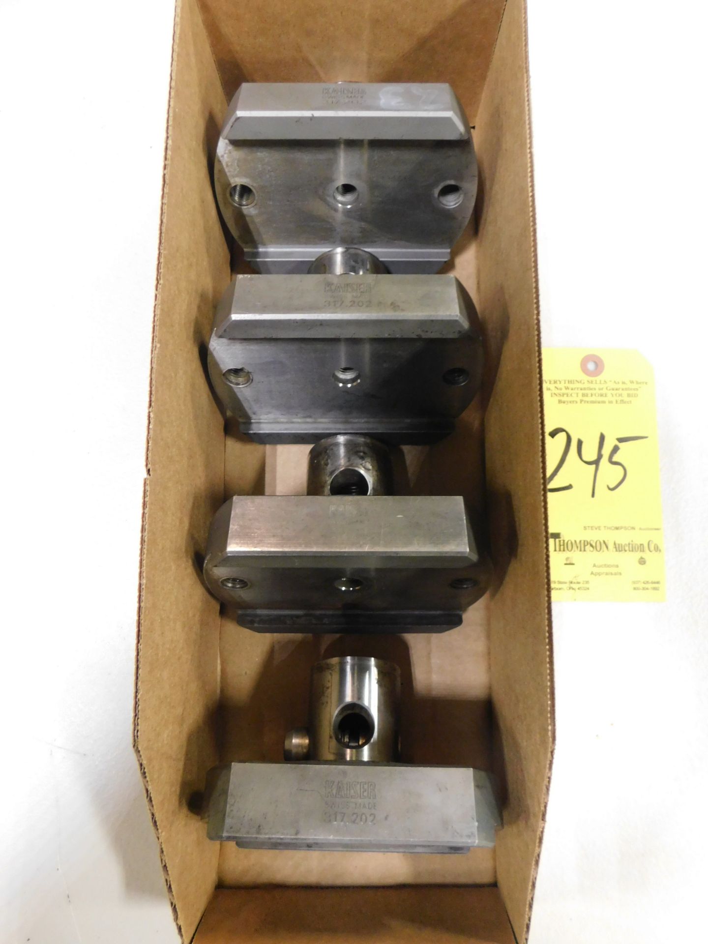 (4) Kaiser Modular Flanges, 317-202