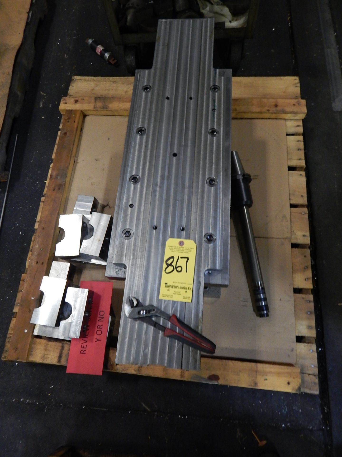 (5) Skids, Steel and Aluminum Fixtures, Plates, Set Ups, Etc - Image 4 of 6