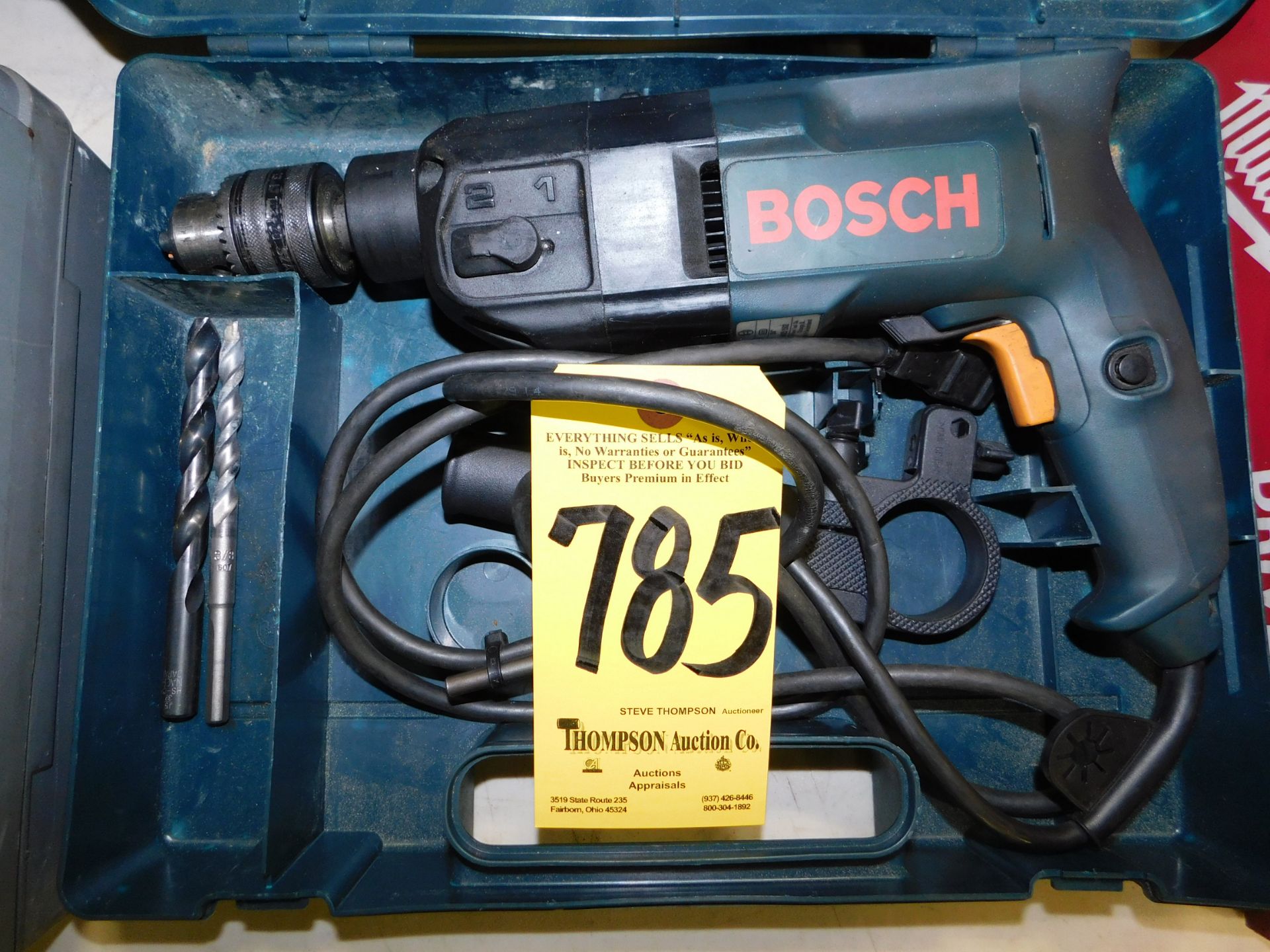 Bosch 1194VSR Hammer Drill, 1/2", with Case
