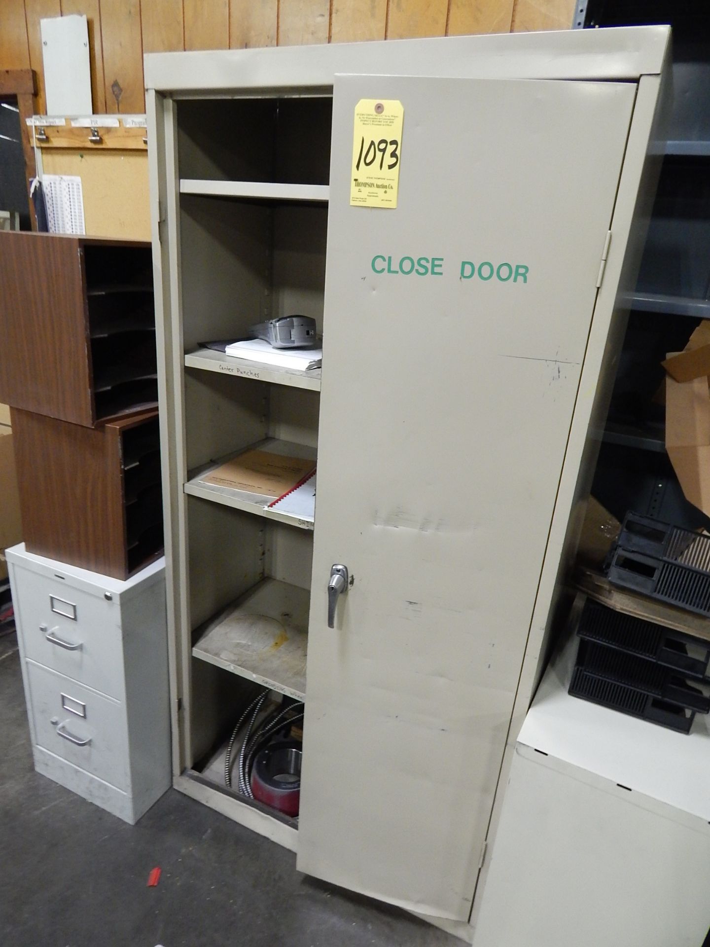 (2) Metal Cabinets and Electrical Items - Image 2 of 5