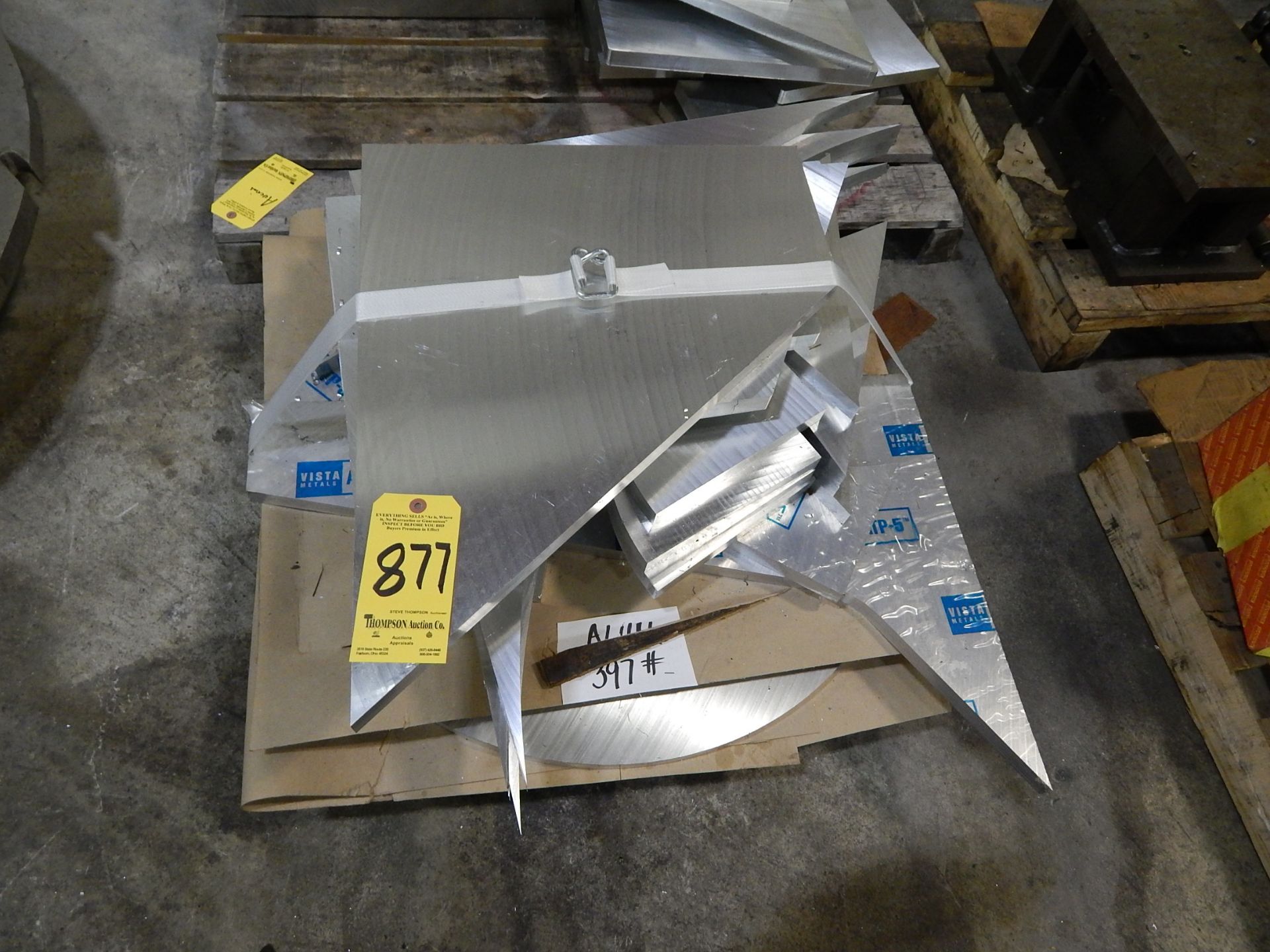 (3) Aluminum Large Diameter Fixture Plates - Image 3 of 4