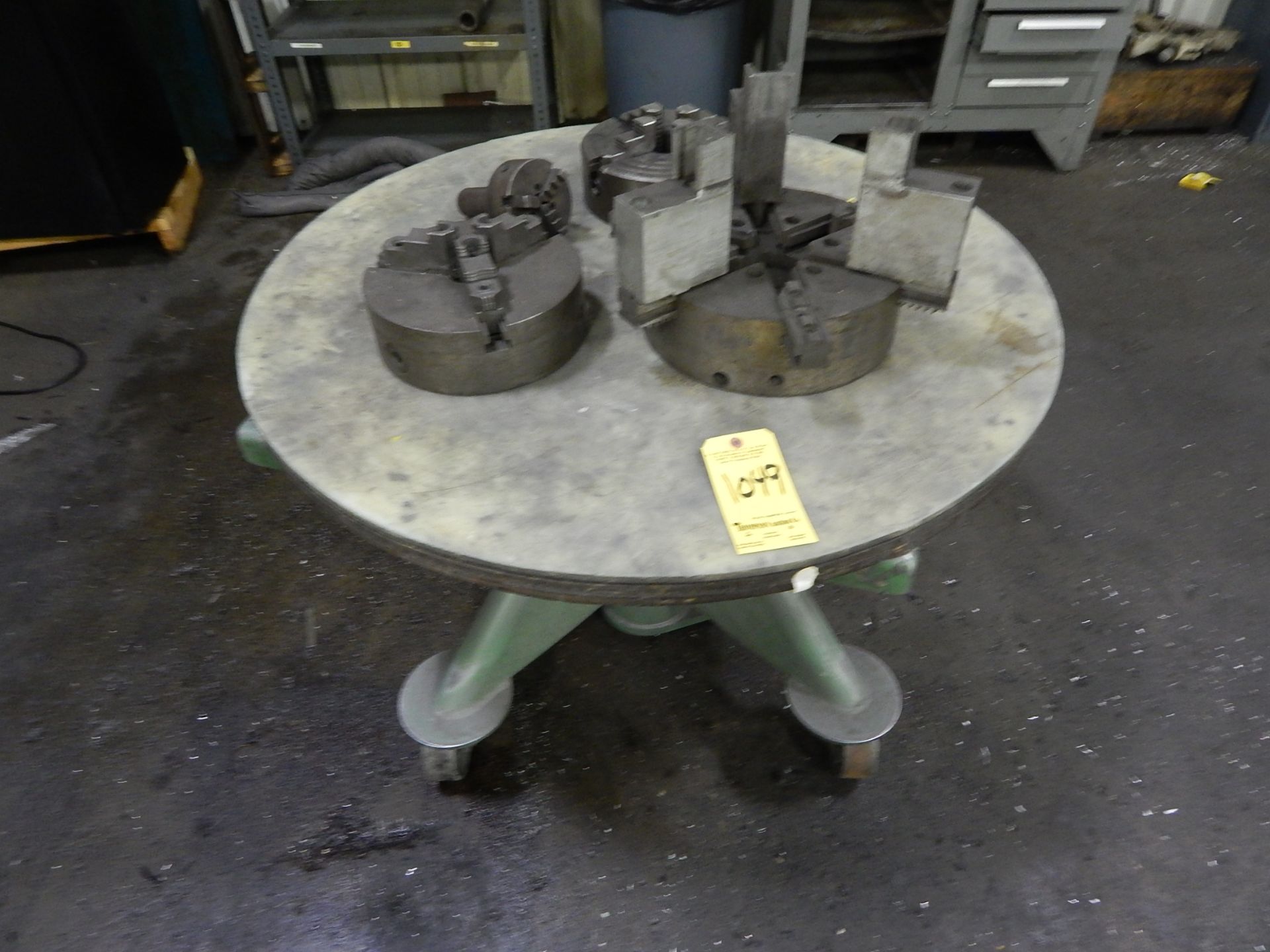 Die Cart with Round Table