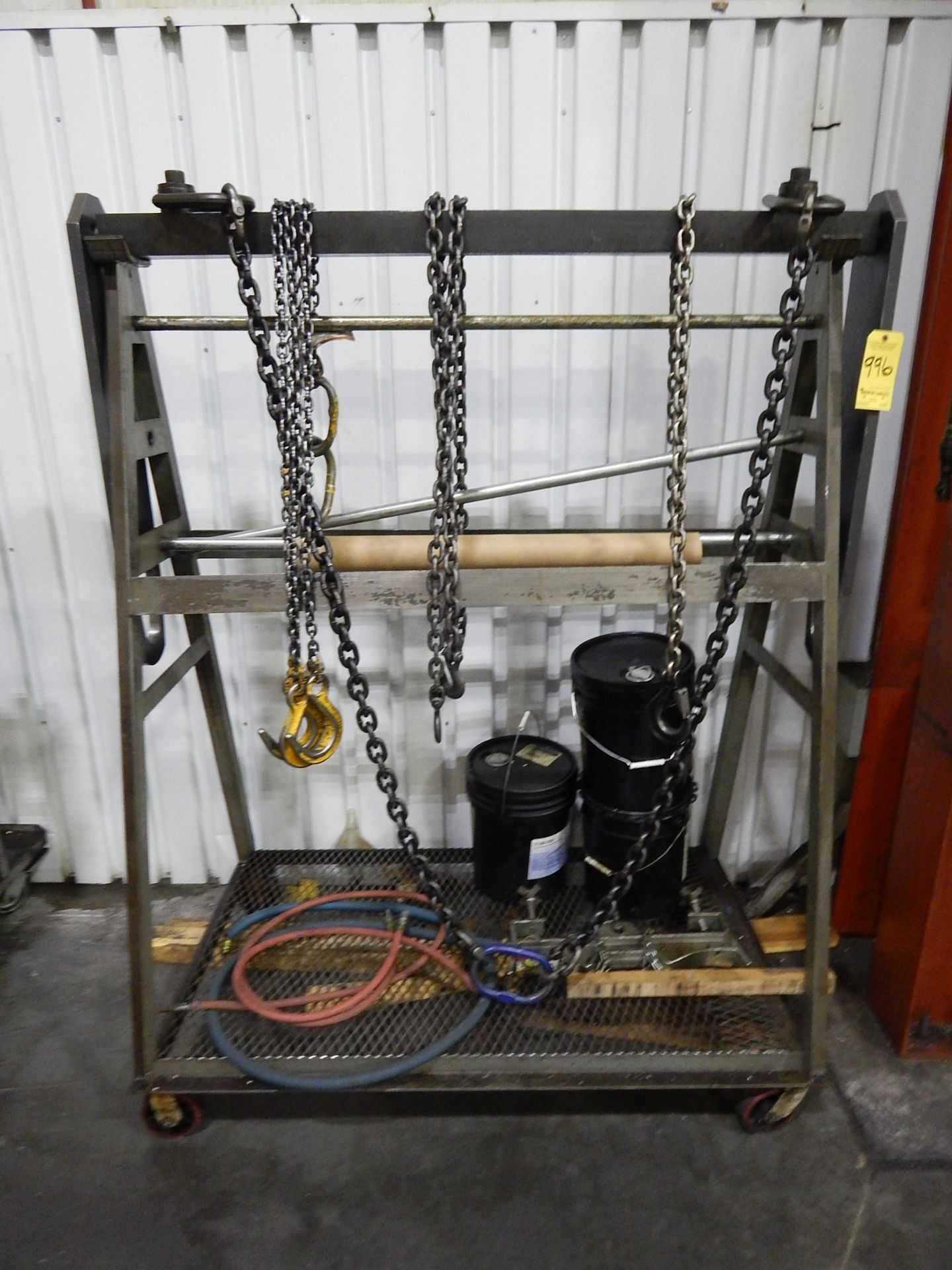 Chain Rack and Contents