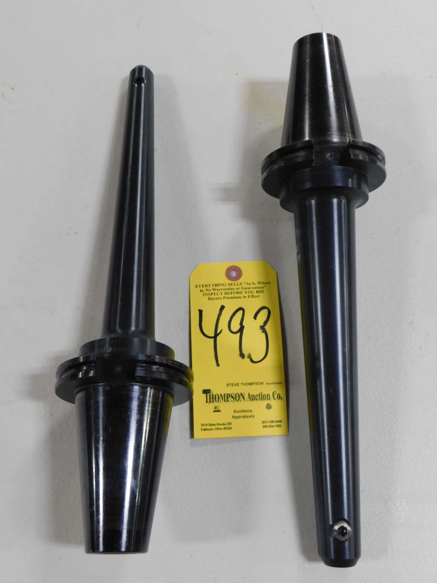 (2) Cat 50 End Mill Holders