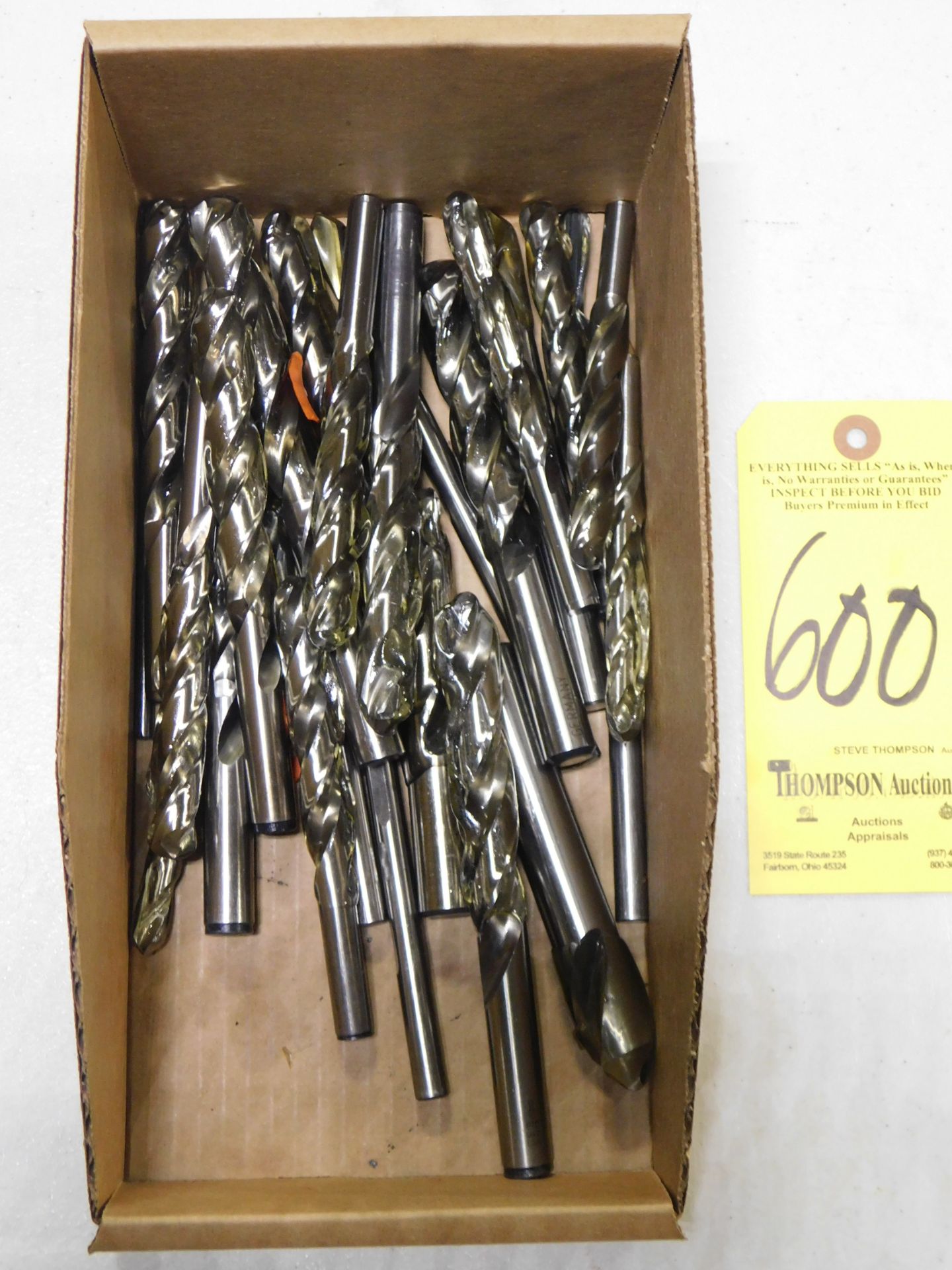 Lot, End Mills and Drill Bits