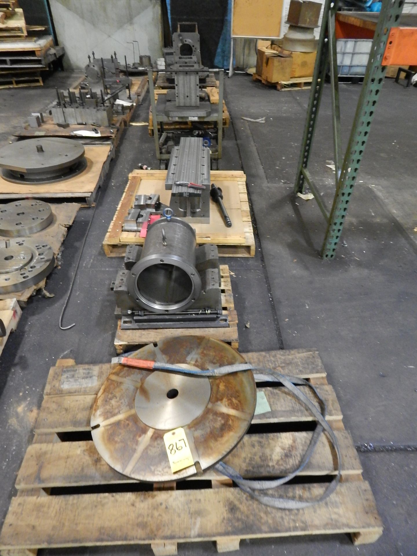 (5) Skids, Steel and Aluminum Fixtures, Plates, Set Ups, Etc