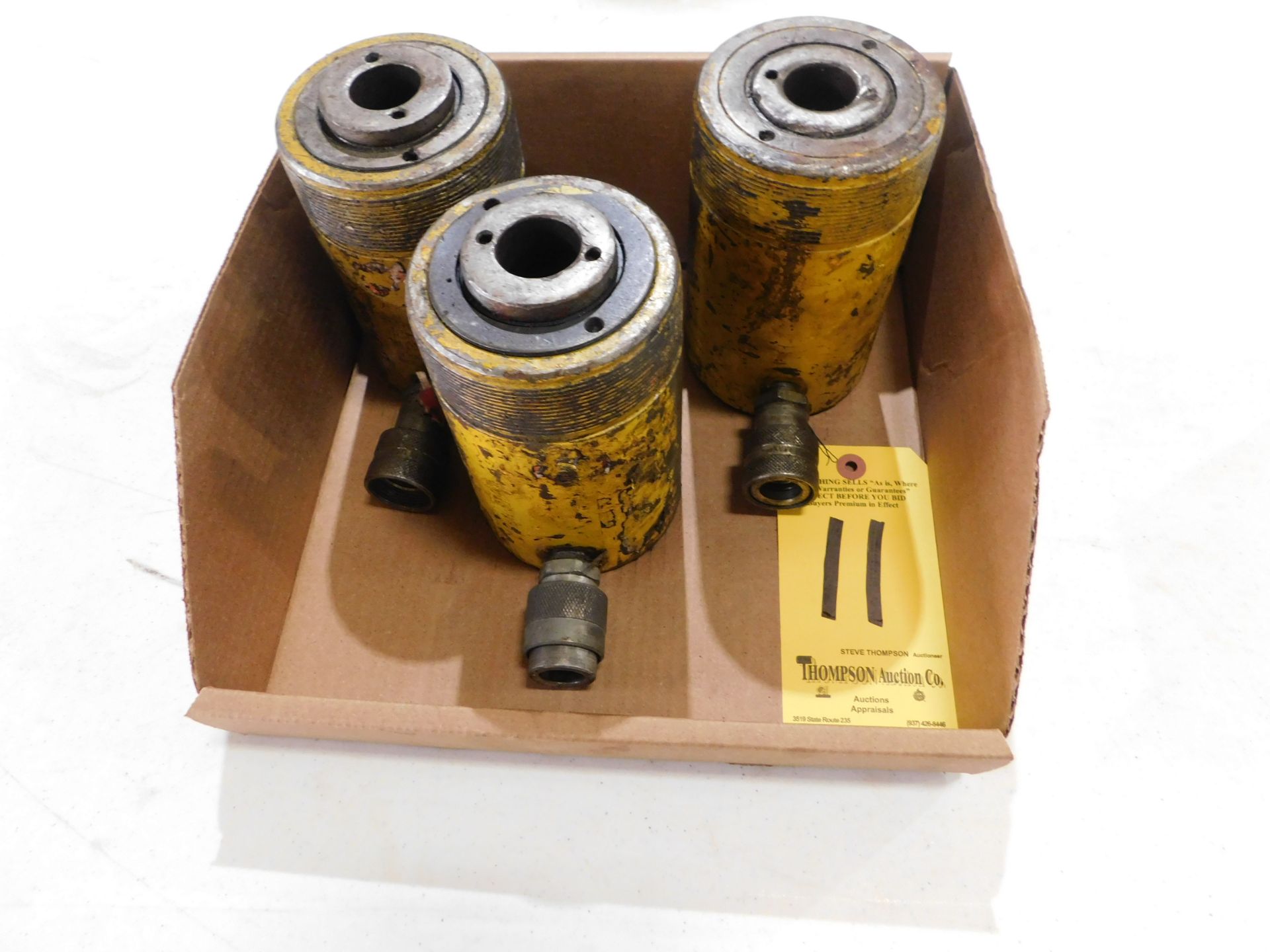 Hydraulic Cylinders, (all need repair)