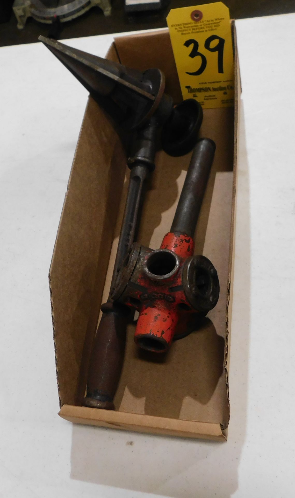 Pipe Reamer & Ridgid Pipe Threader