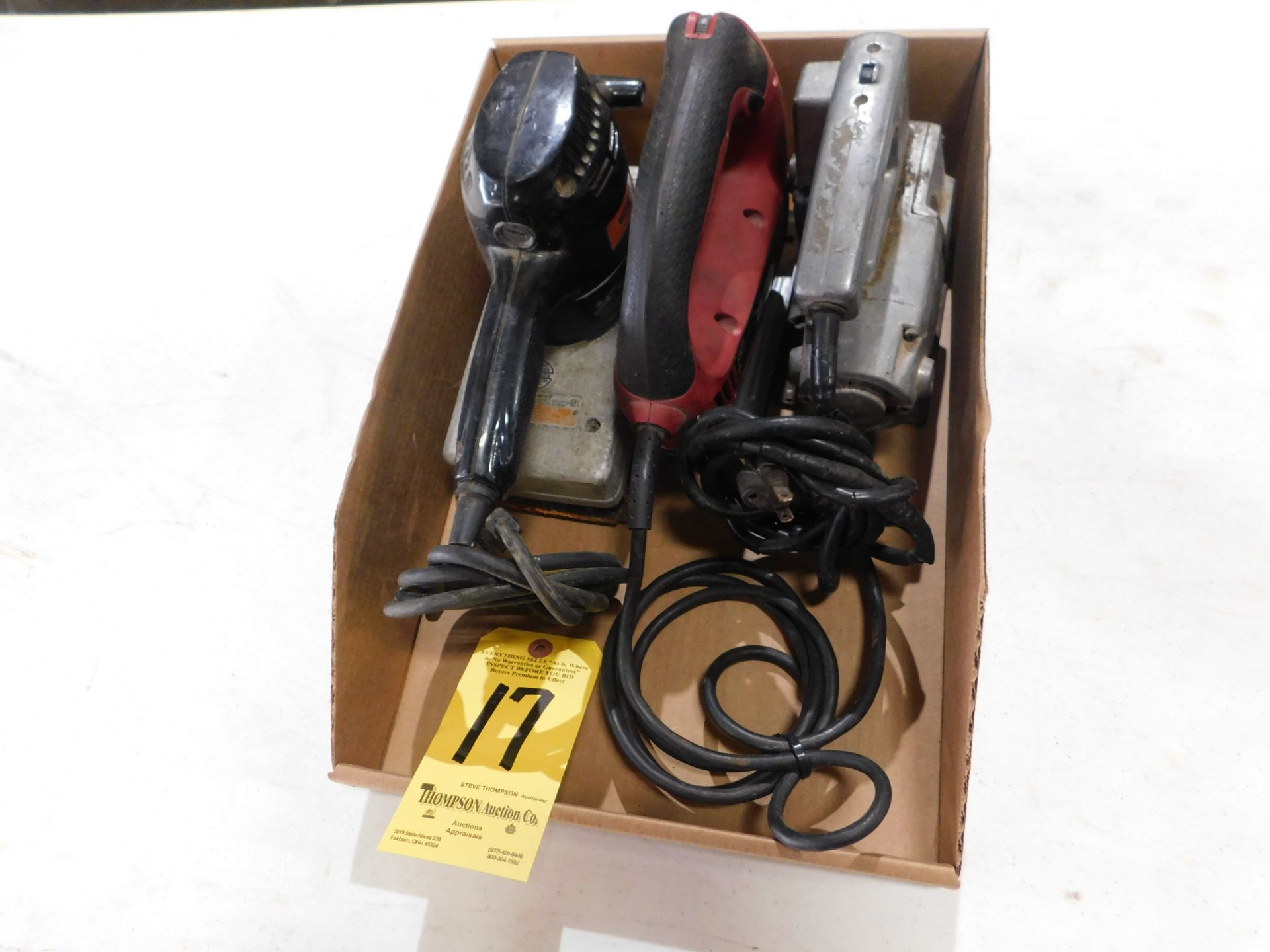 (2) Jig Saws & Finish Sander