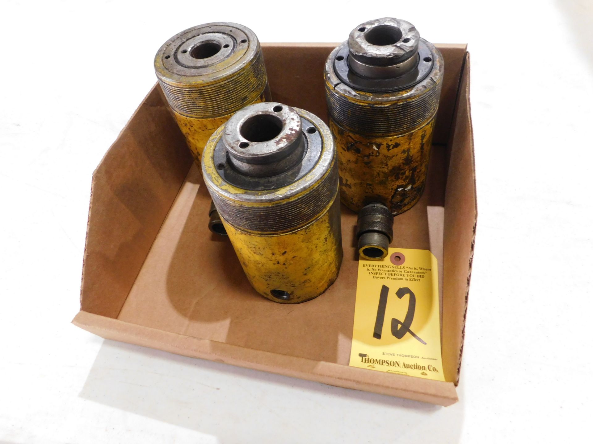 Hydraulic Cylinders, (all need repair)