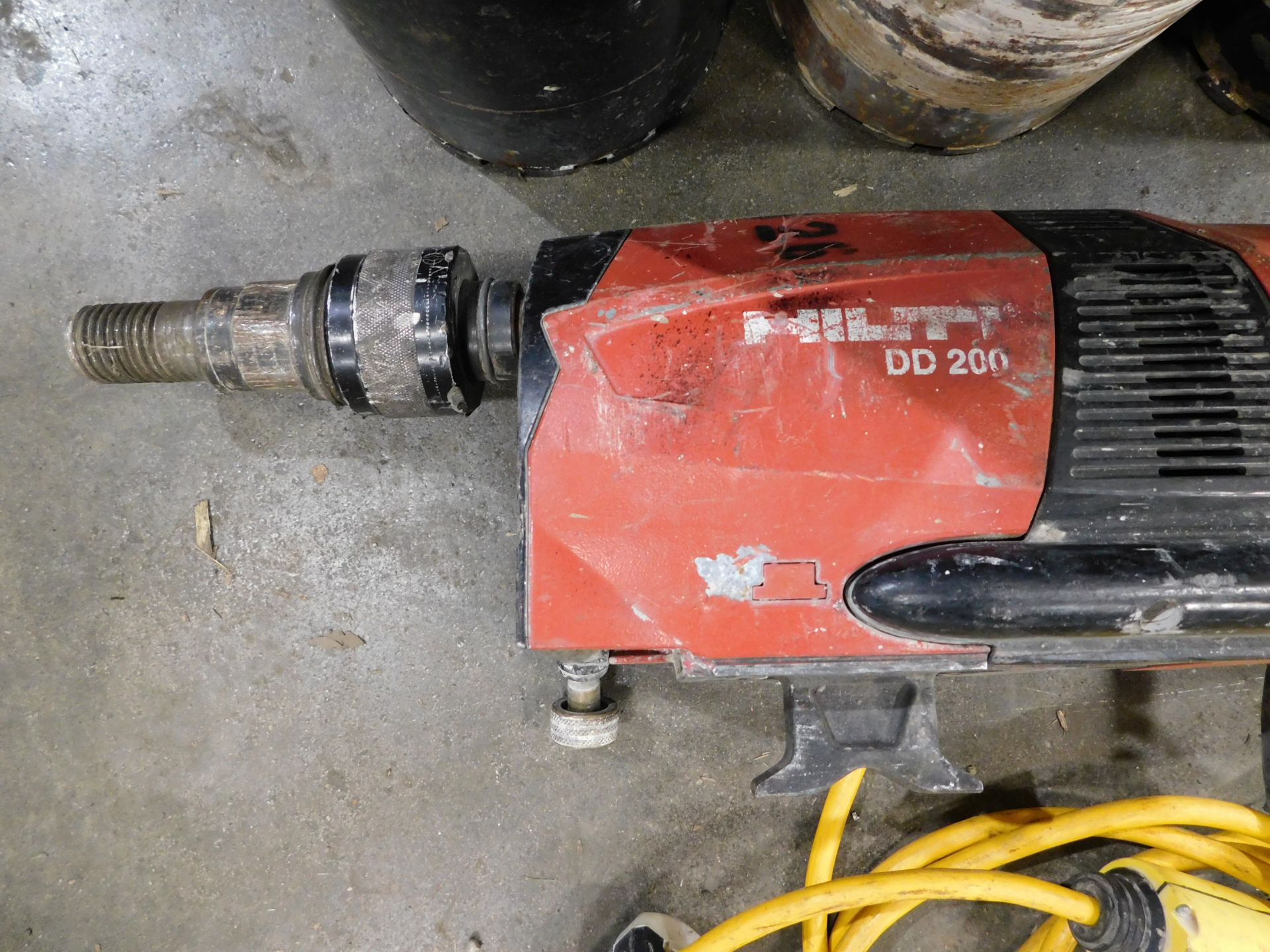 (5) Core Drill Bits and Hilti DD 200 Core drill Motor . Not Tested - Image 4 of 8
