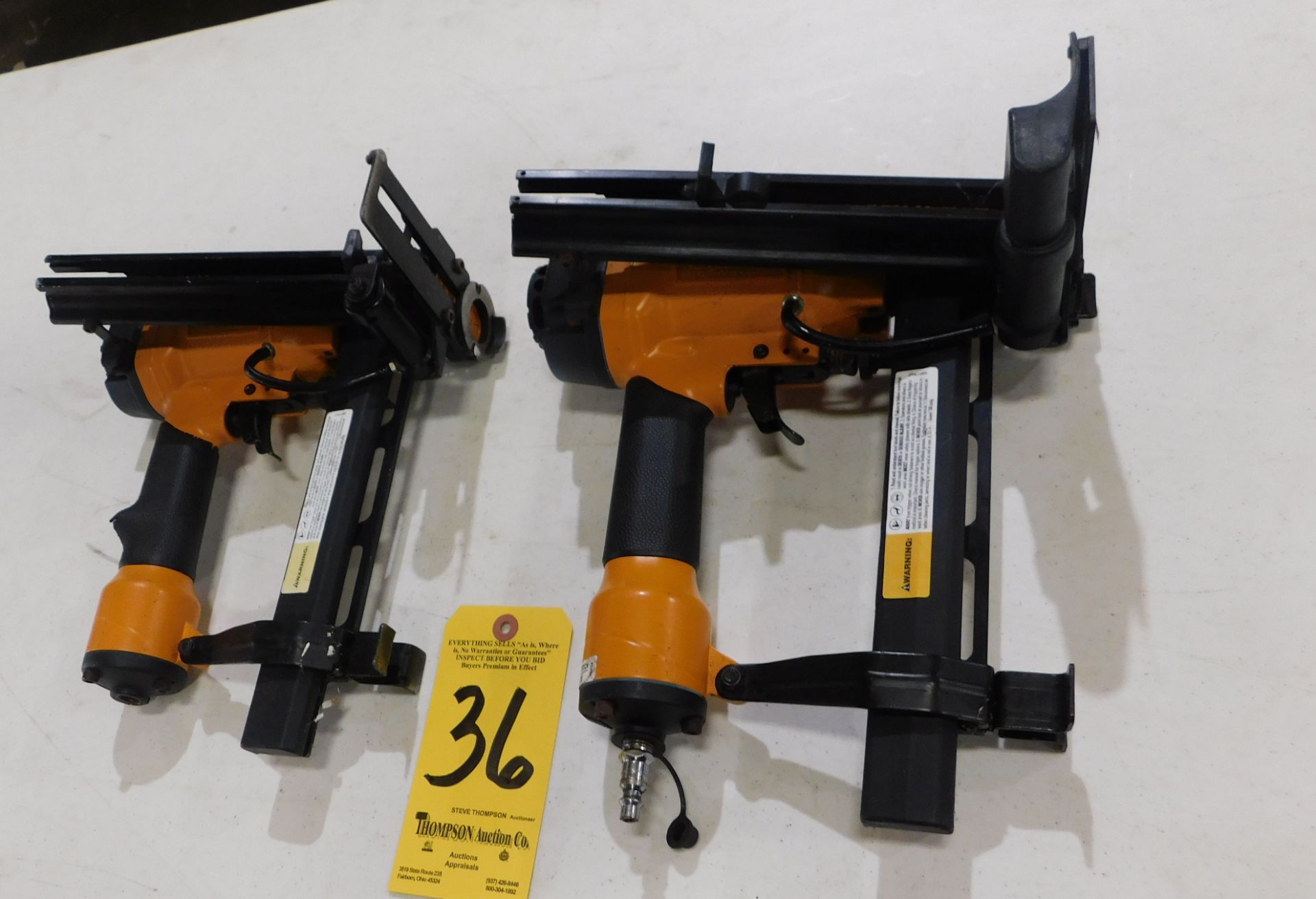 (2) Bostitch Plastic Fastener Guns