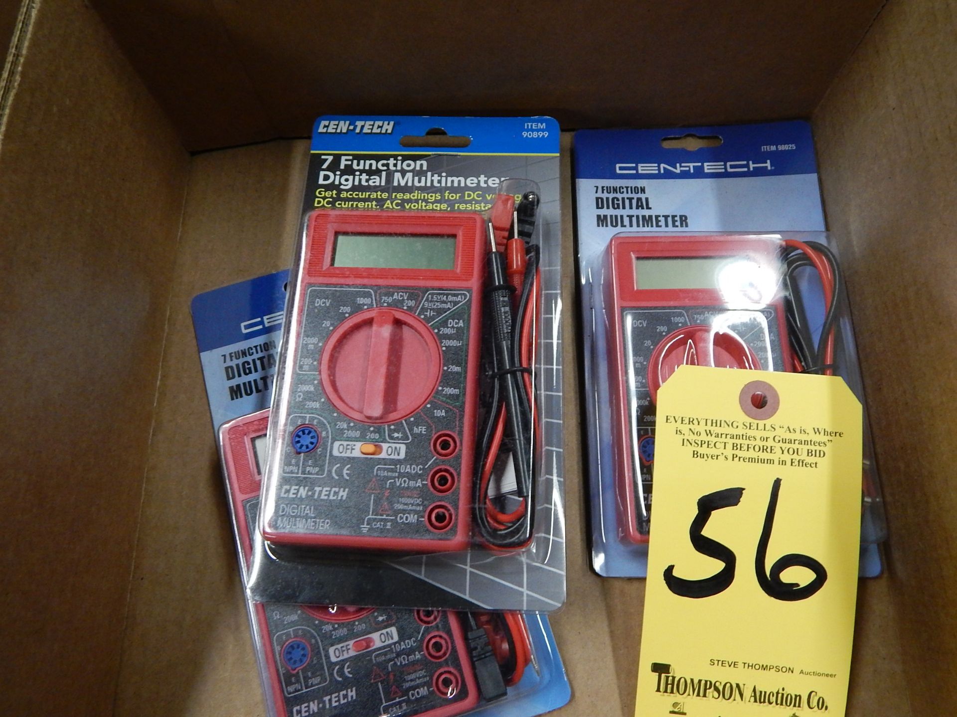 (3) Centex 7 Function Multi Meters, New in Package