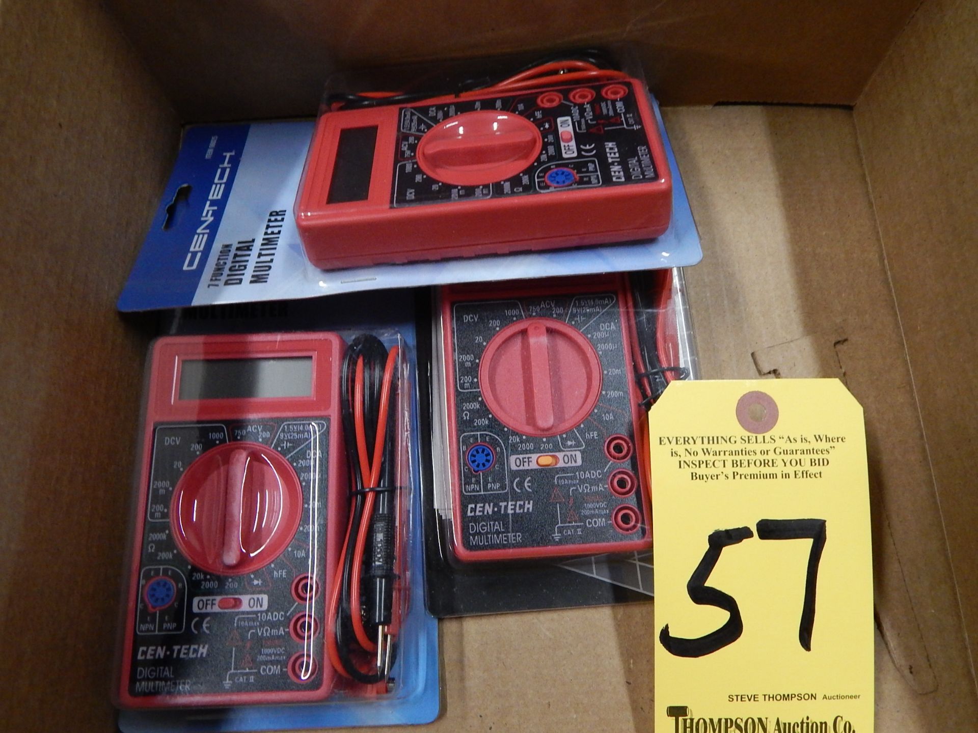 (3) Centex 7 Function Multi Meters, New in Package