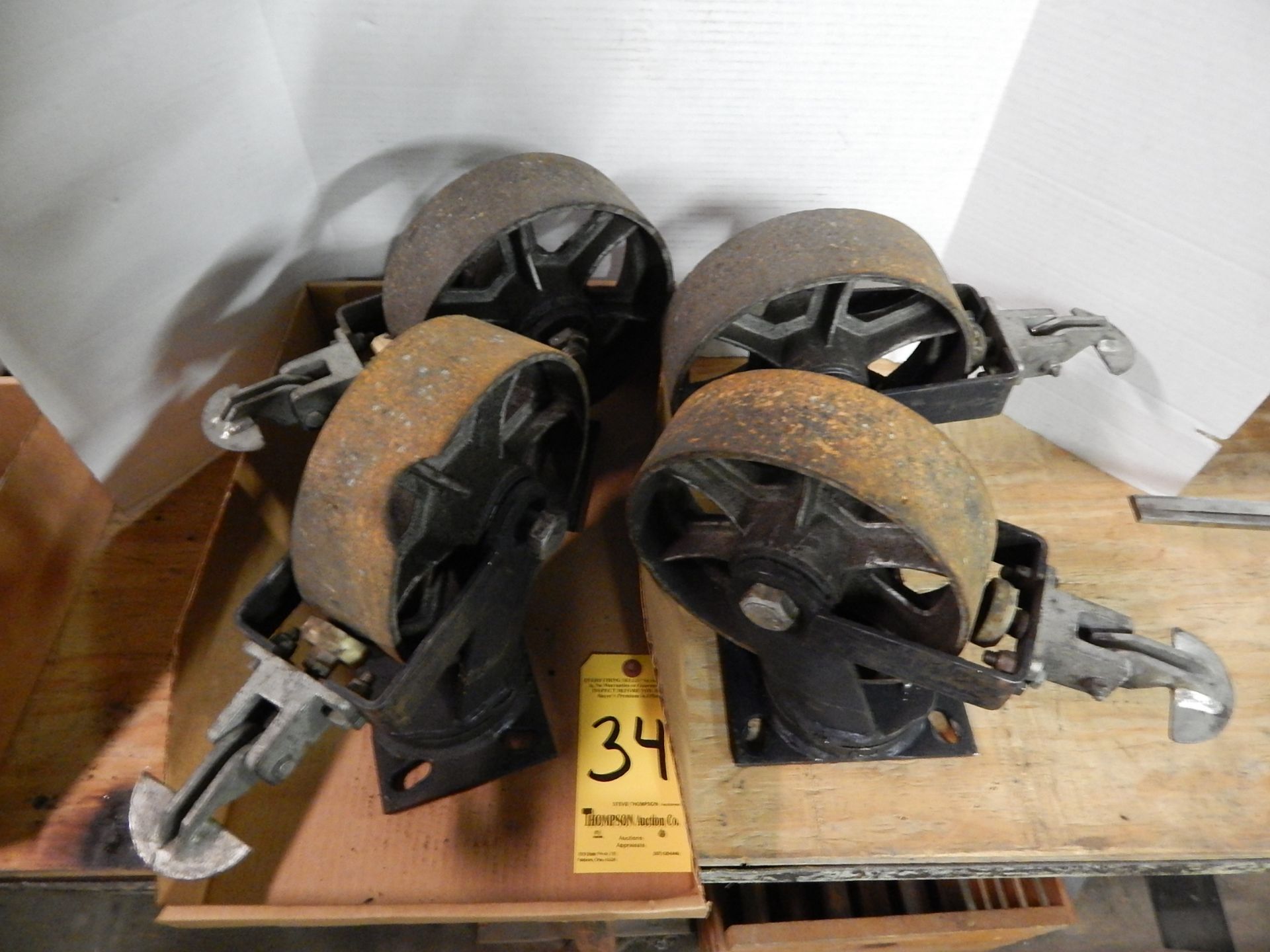 (4) 8" Casters