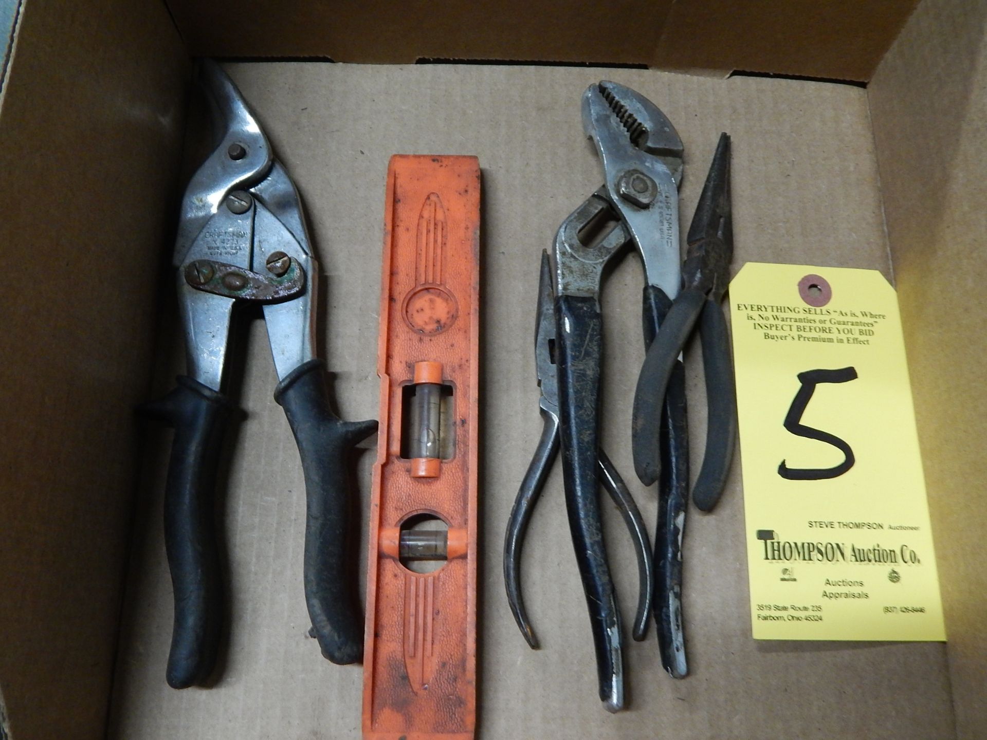 Lot, Snips, Level, Etc.