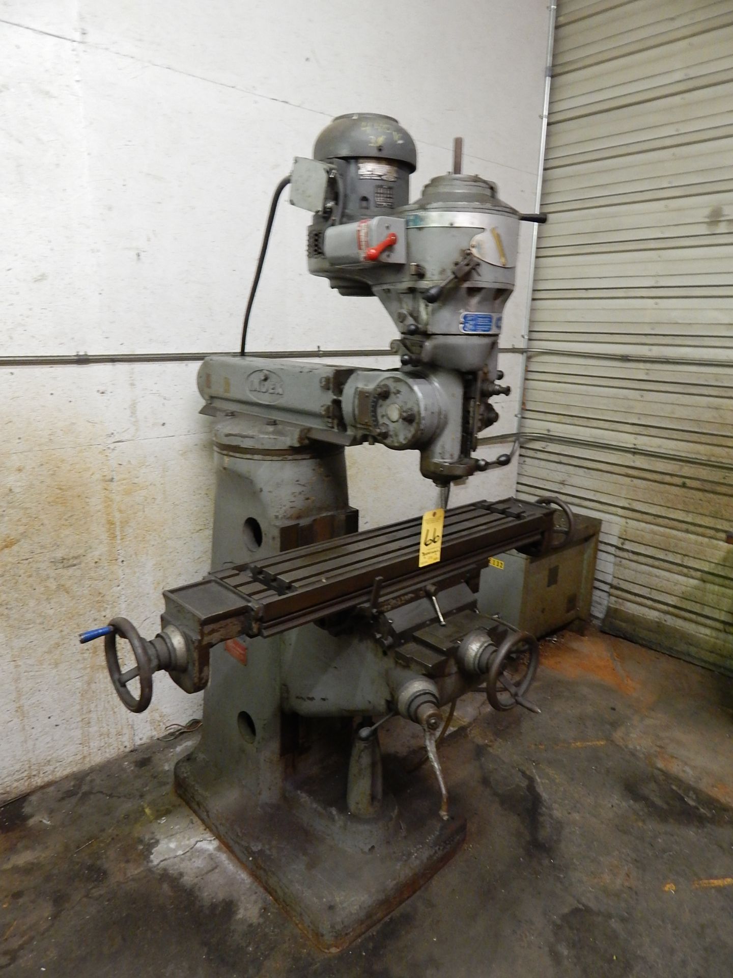 Index Model 747 Vertical Mill, s/n 15555, Loading Fee $150.00 - Image 2 of 4