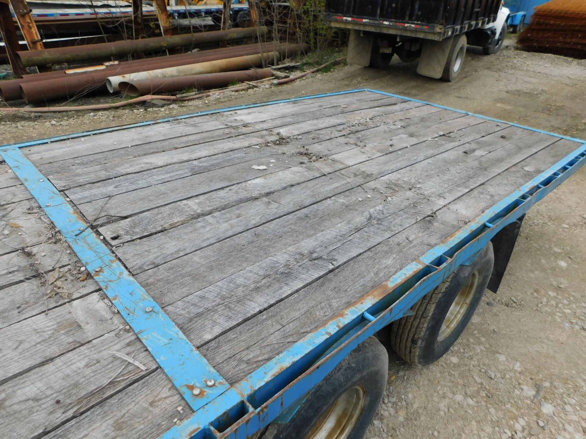 Gooseneck Trailer, Tandem Axle with Duals, 8' Wide x 26' Long, Wood Deck - Image 3 of 17