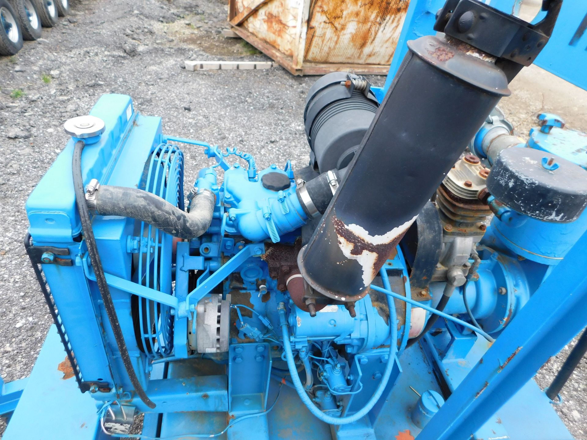 Trailer Mounted Izusu Diesel Powered Water Pump with Hose - Image 10 of 10