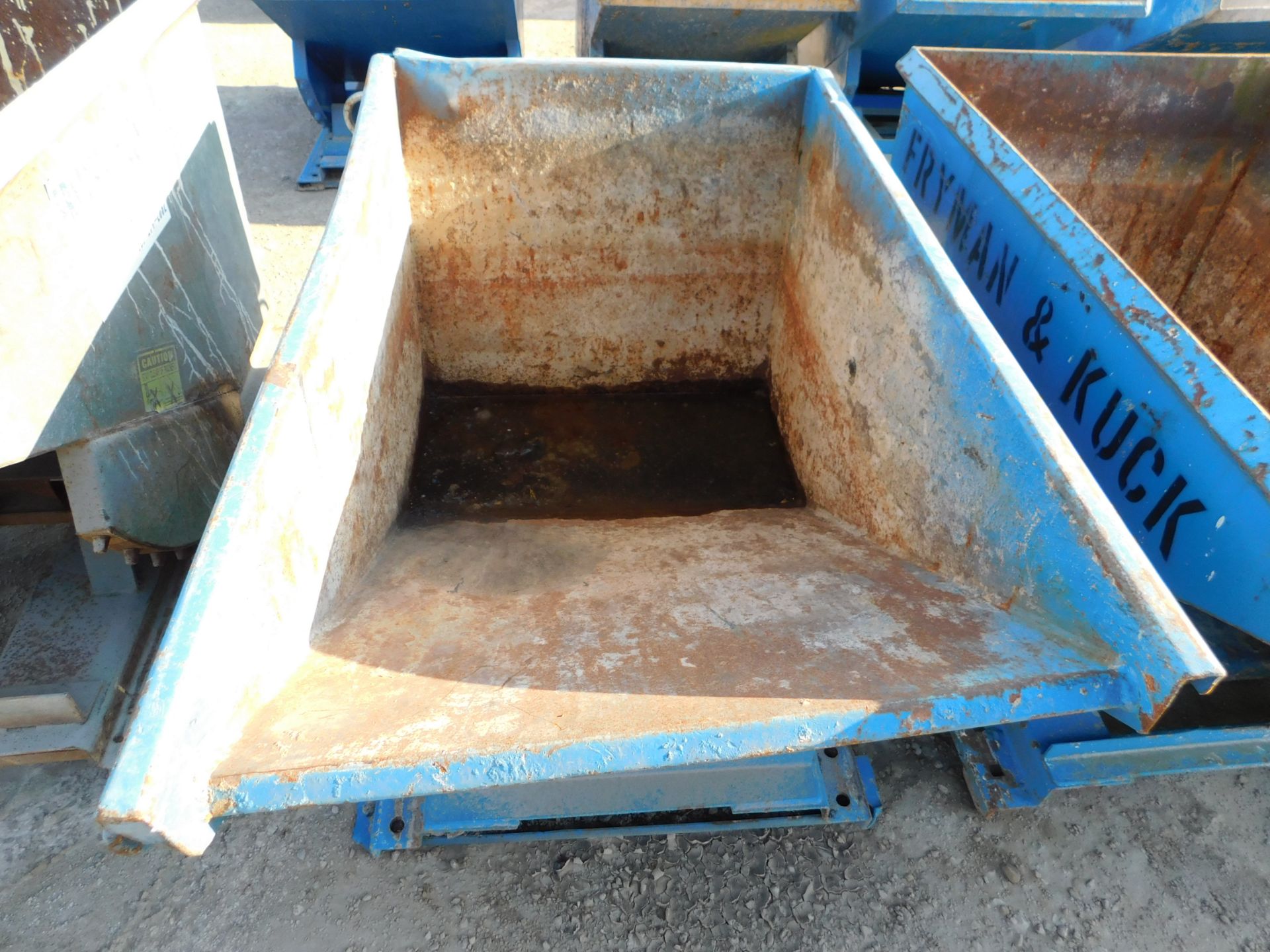 Self Dumping Hopper, 1 Yd. Capacity - Image 2 of 3