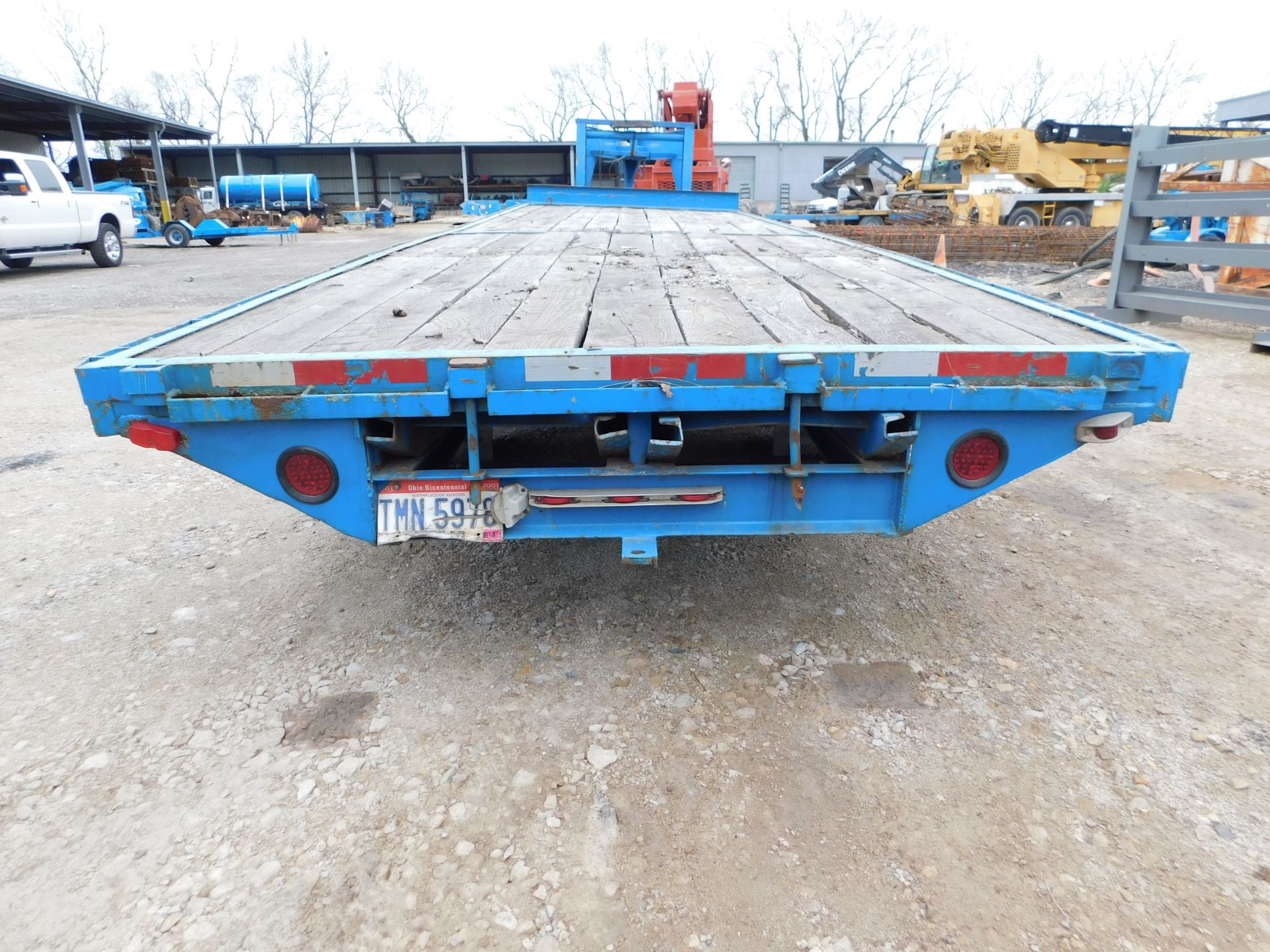 Gooseneck Trailer, Tandem Axle with Duals, 8' Wide x 26' Long, Wood Deck - Image 10 of 17