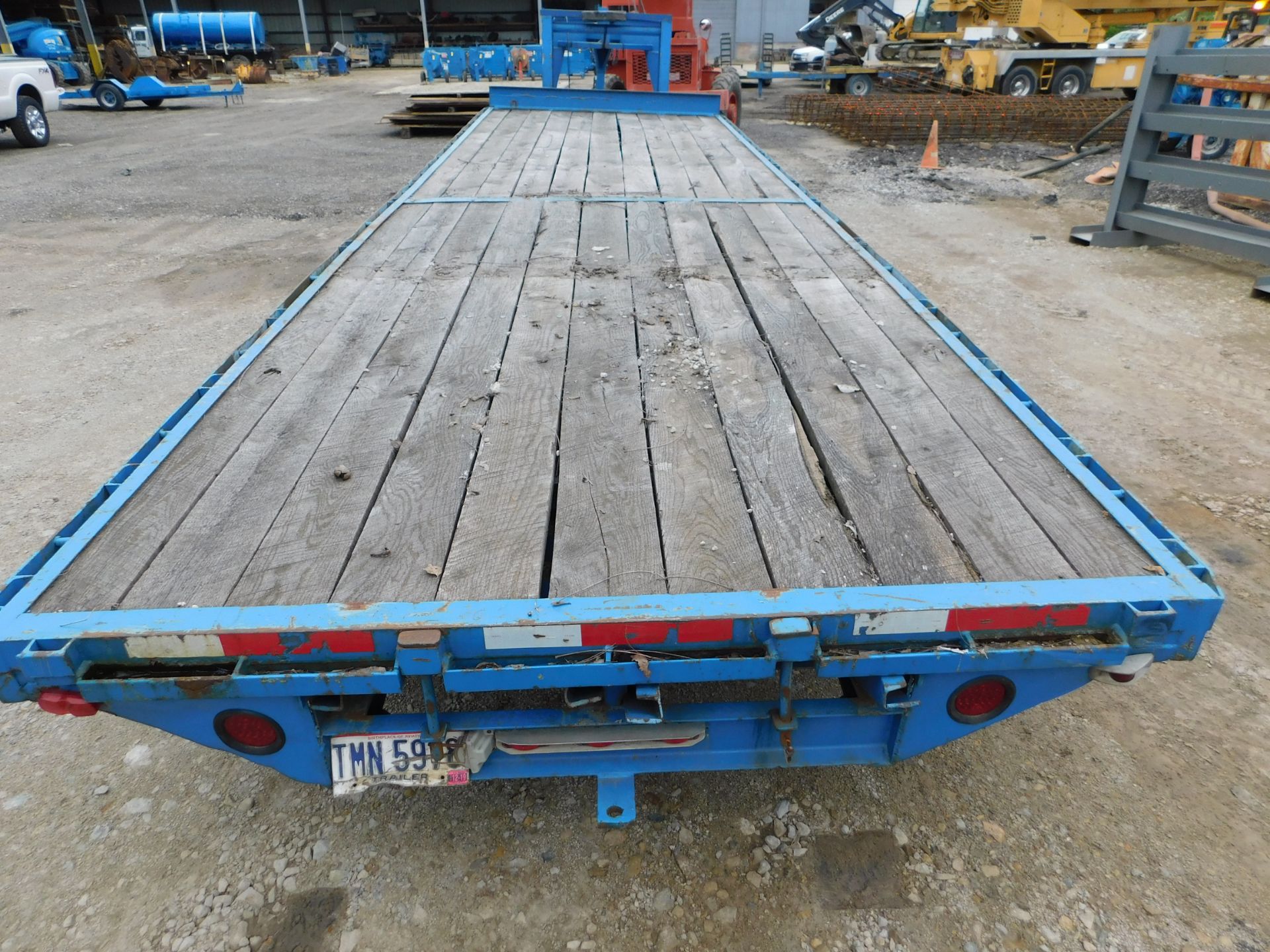 Gooseneck Trailer, Tandem Axle with Duals, 8' Wide x 26' Long, Wood Deck - Image 9 of 17