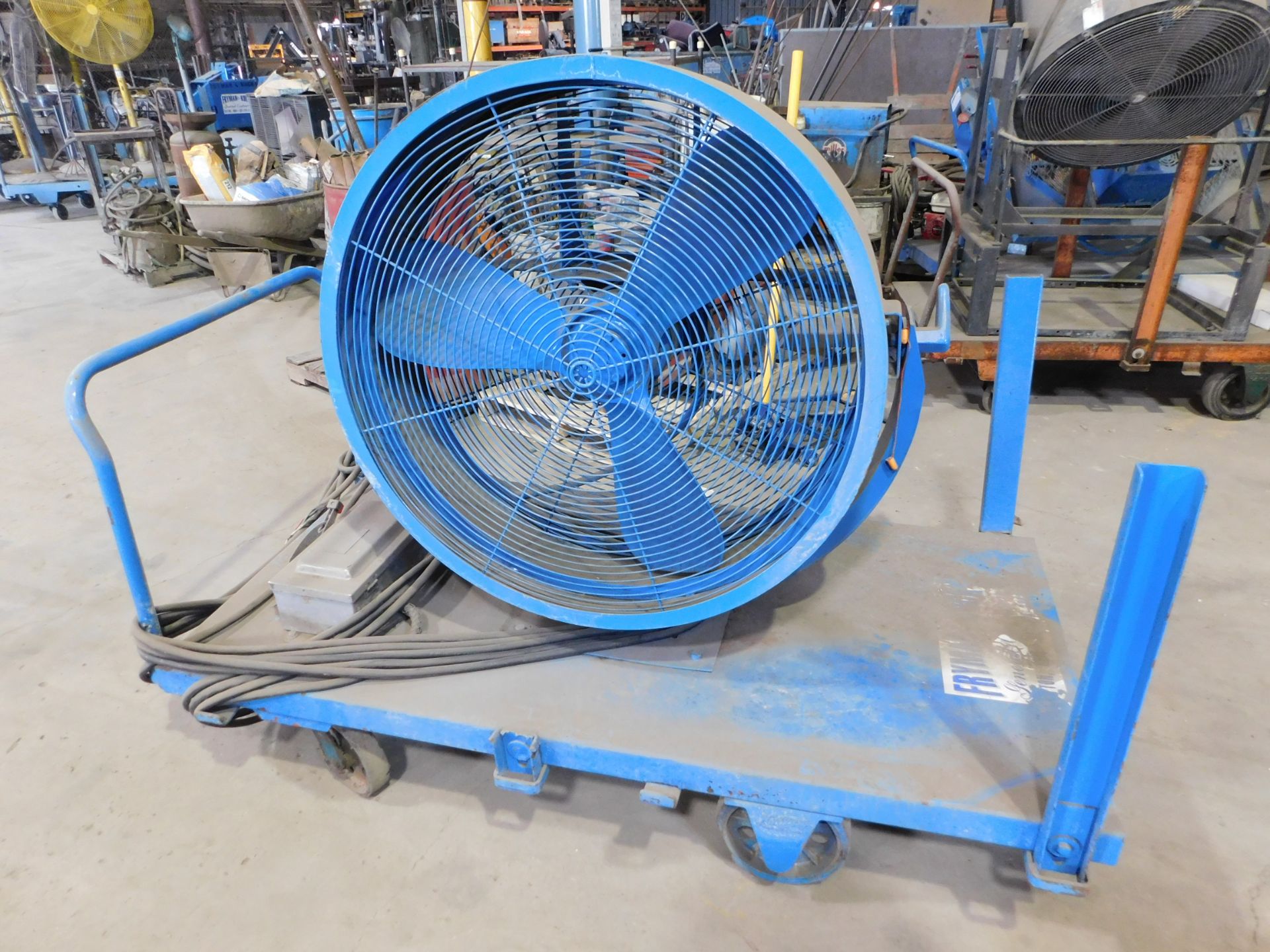 Hartzell Model 22361J4 Fan Mounted on Cart