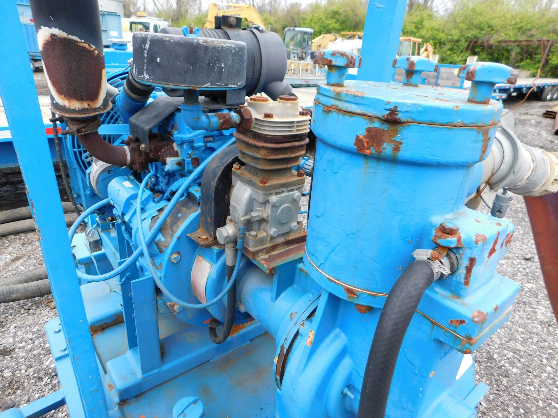 Trailer Mounted Izusu Diesel Powered Water Pump with Hose - Image 6 of 10