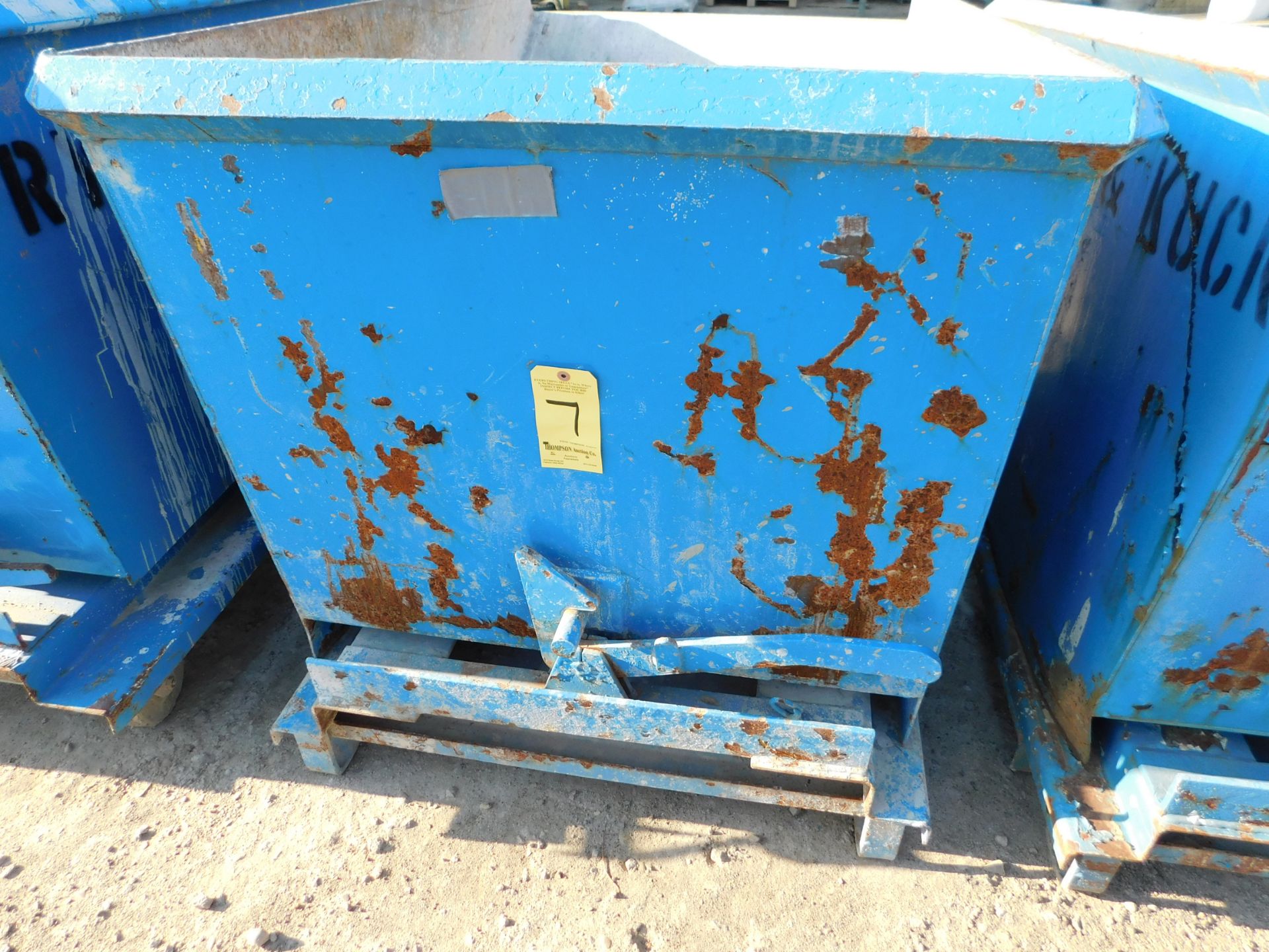 Self Dumping Hopper, 1 Yd. Capacity - Image 3 of 3