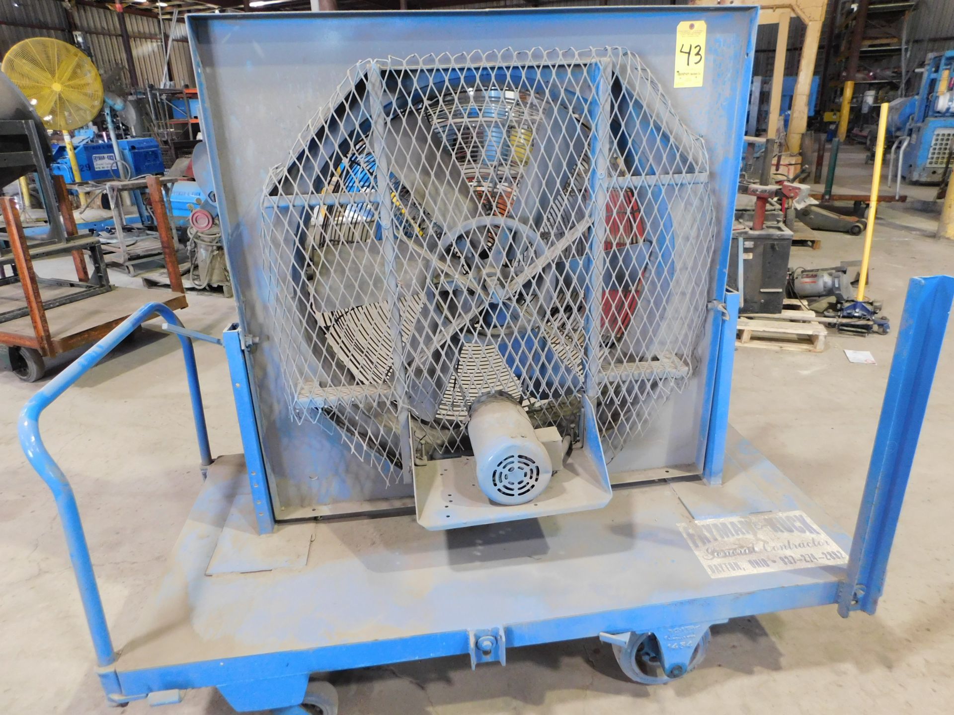 Coolair Model JBH36NE8363 Fan, Mounted on Cart - Image 3 of 4