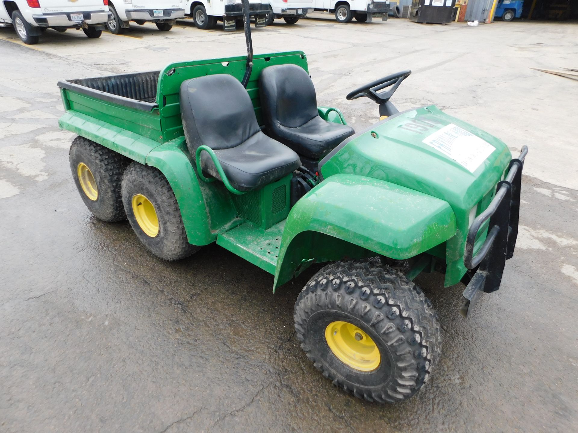 John Deere 6x4 Gator with Dump Bed, 1655 Hours - Image 3 of 12