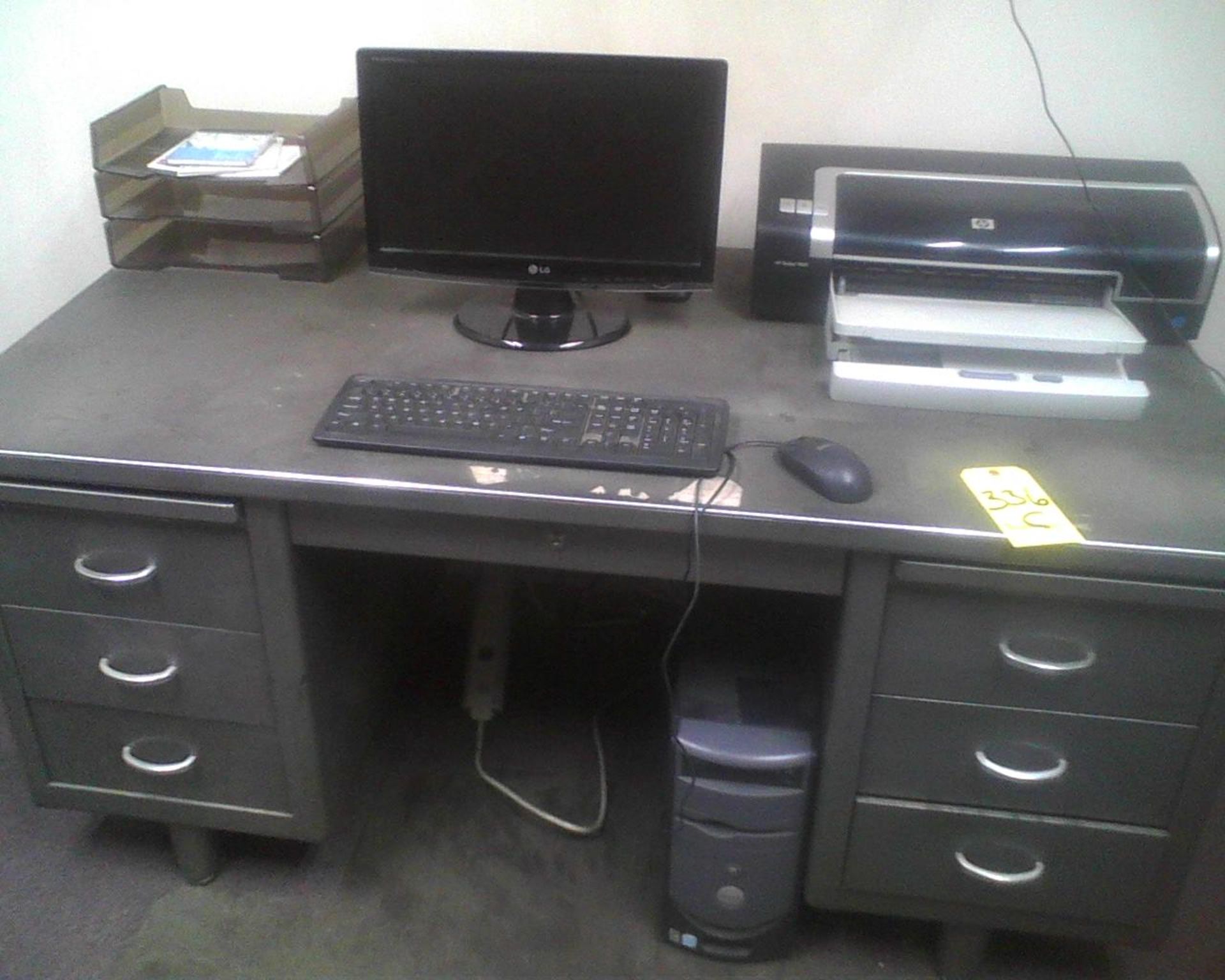 Desk and Computer - Image 2 of 2