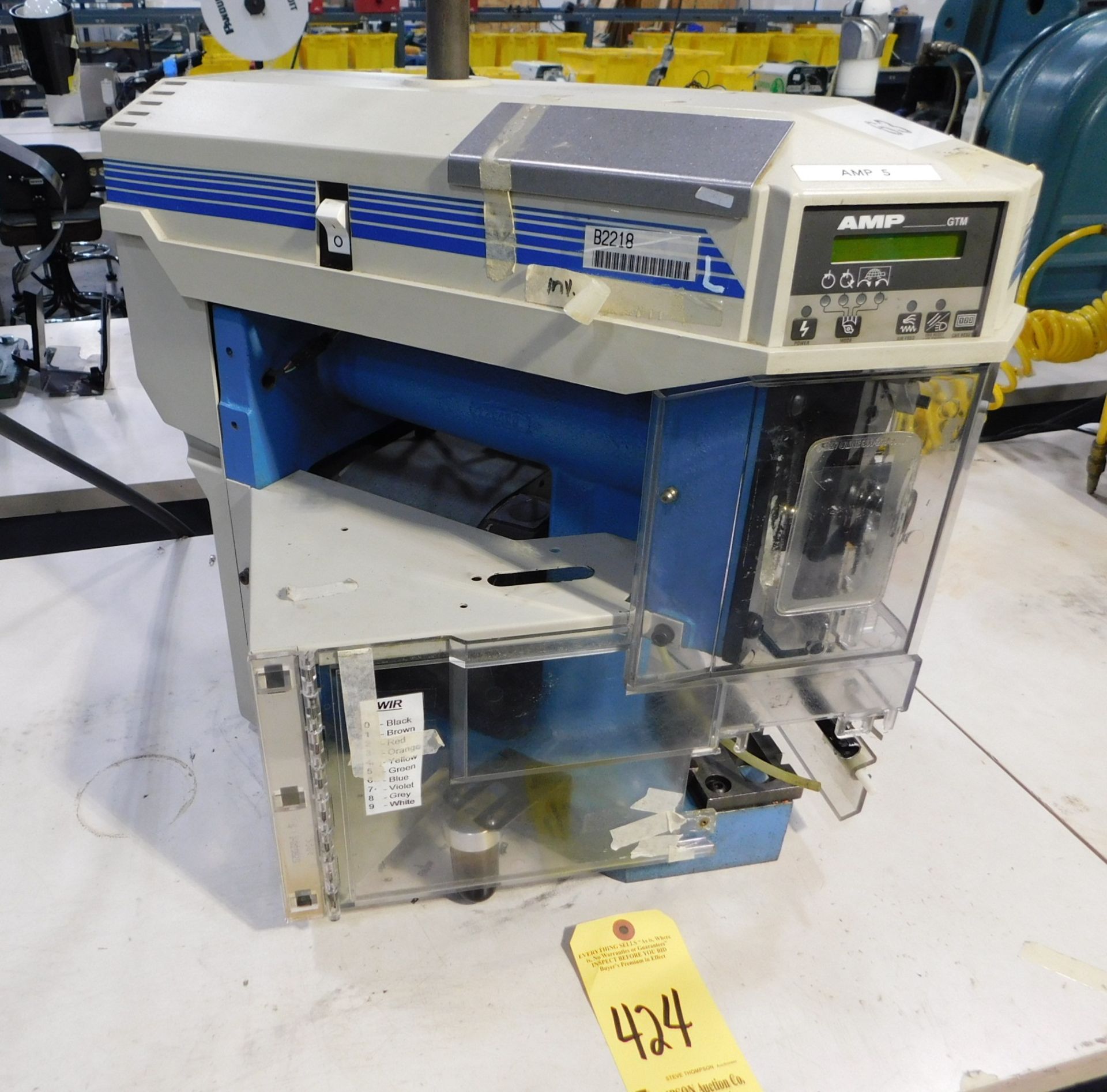 AMP G-Press Model 354500-1, s/n 43162