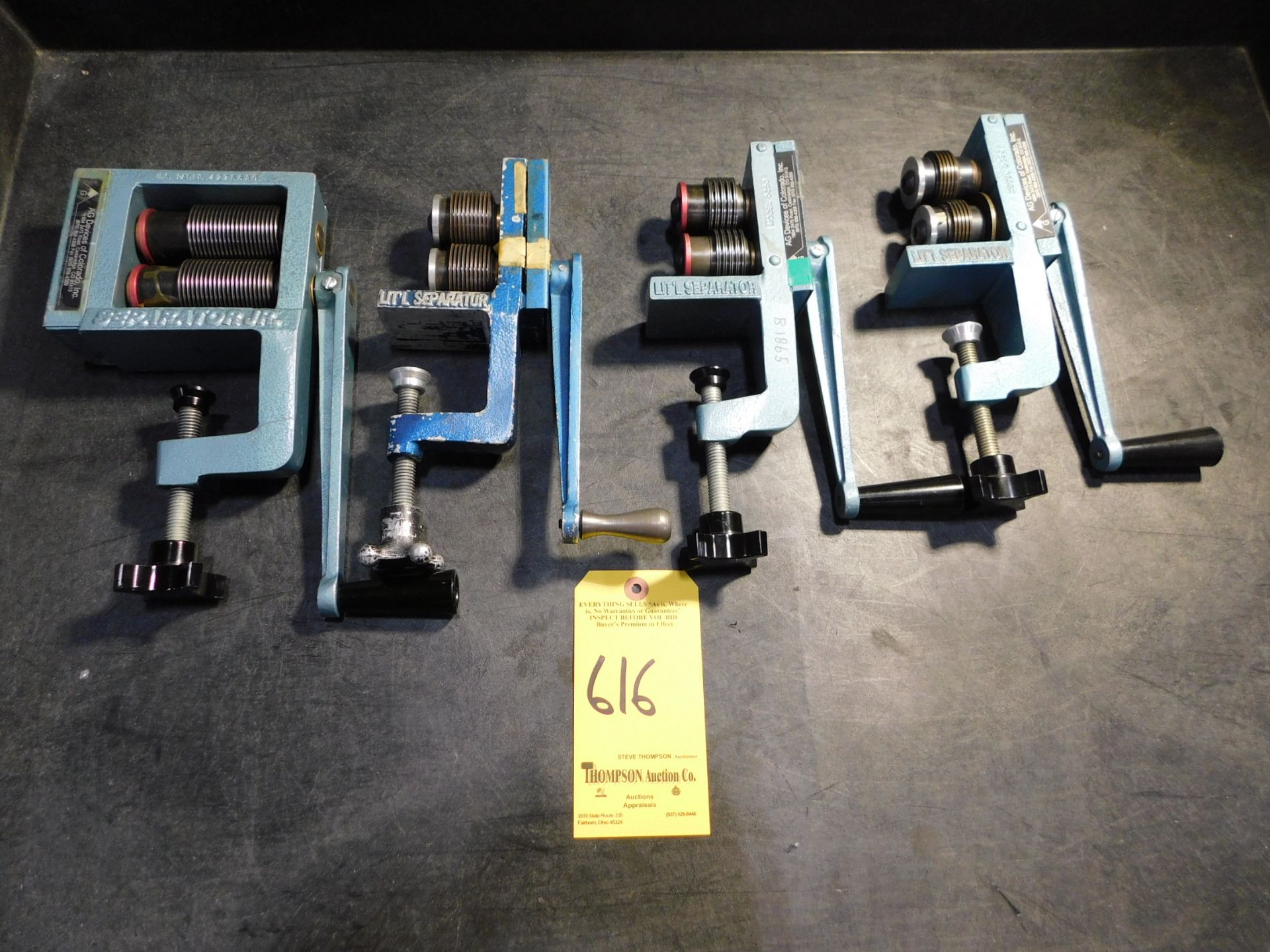 (4) AG Devices of Colorado Manual Flat Cable Strippers