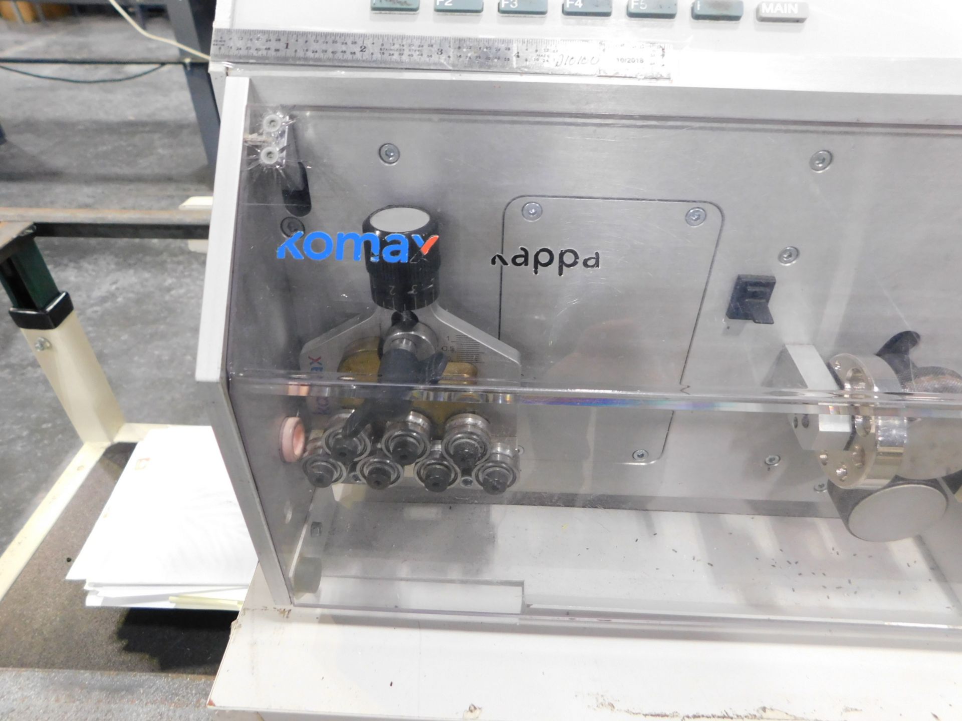 Komax Kappa 225 Wire Cut and Stripping Machine, s/n 225.0370 with Stand - Image 5 of 6