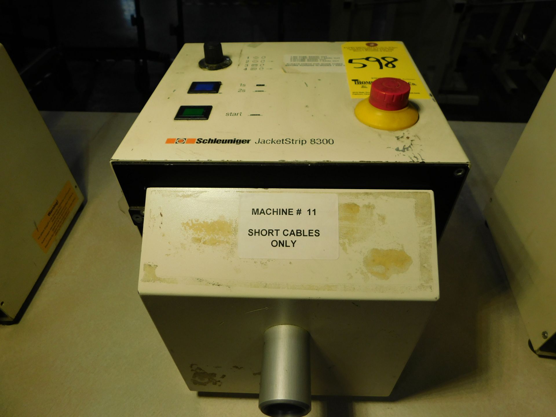 Schleuniger Model JS 8300 Wire Stripper , s/n 1118-2001