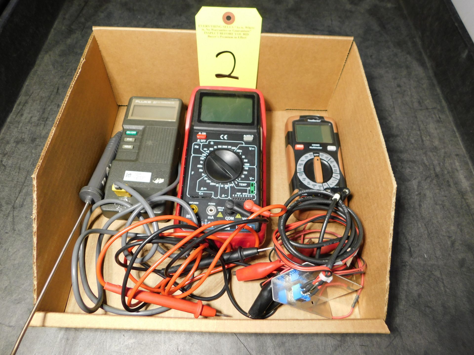 Fluke Thermometer, Multimeter