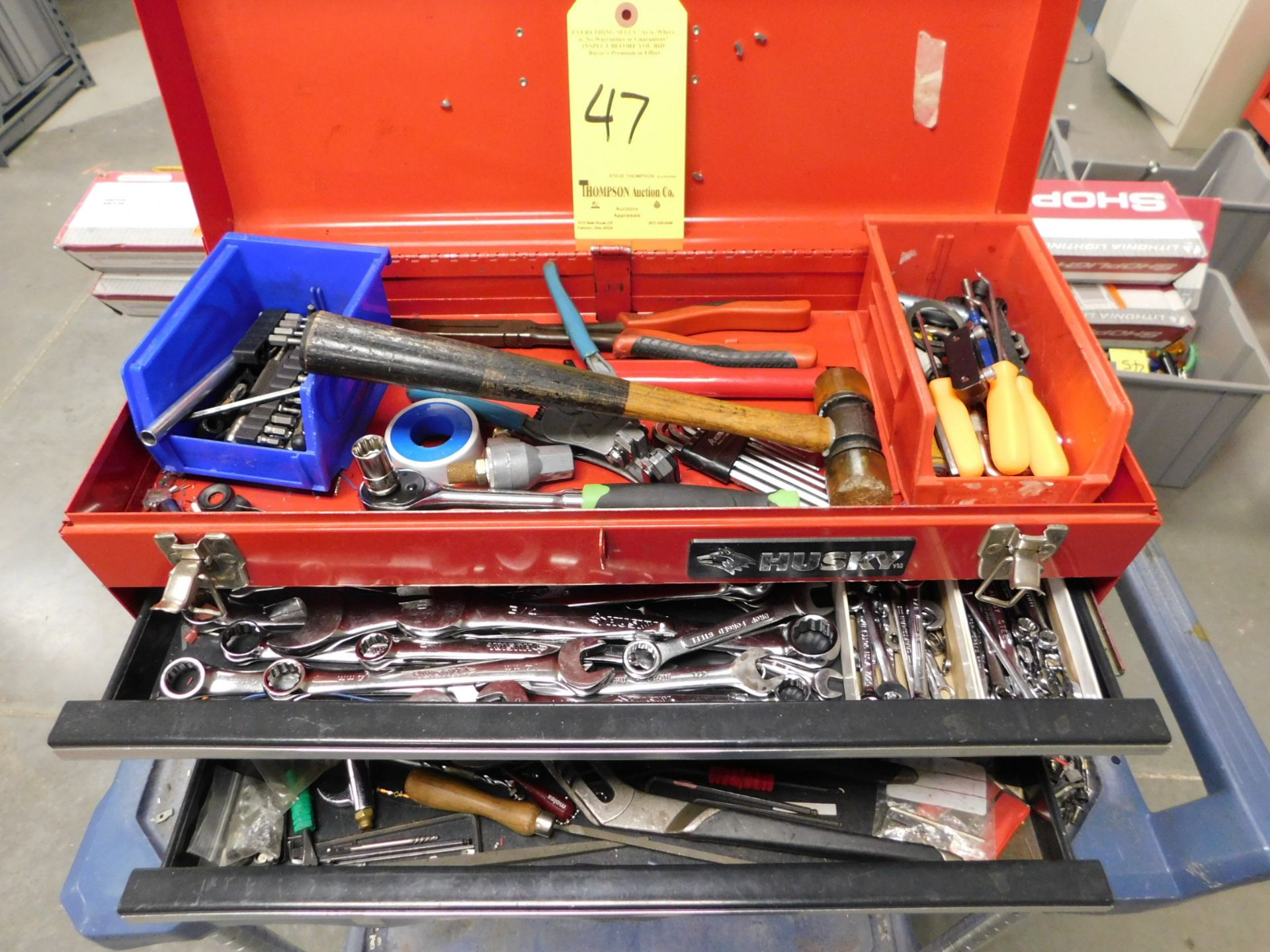 Toolbox with Tools, Cart