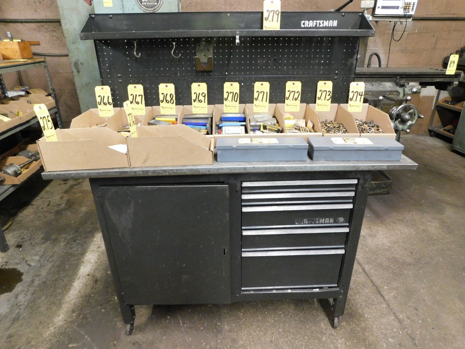 Craftsman Workbench on Casters