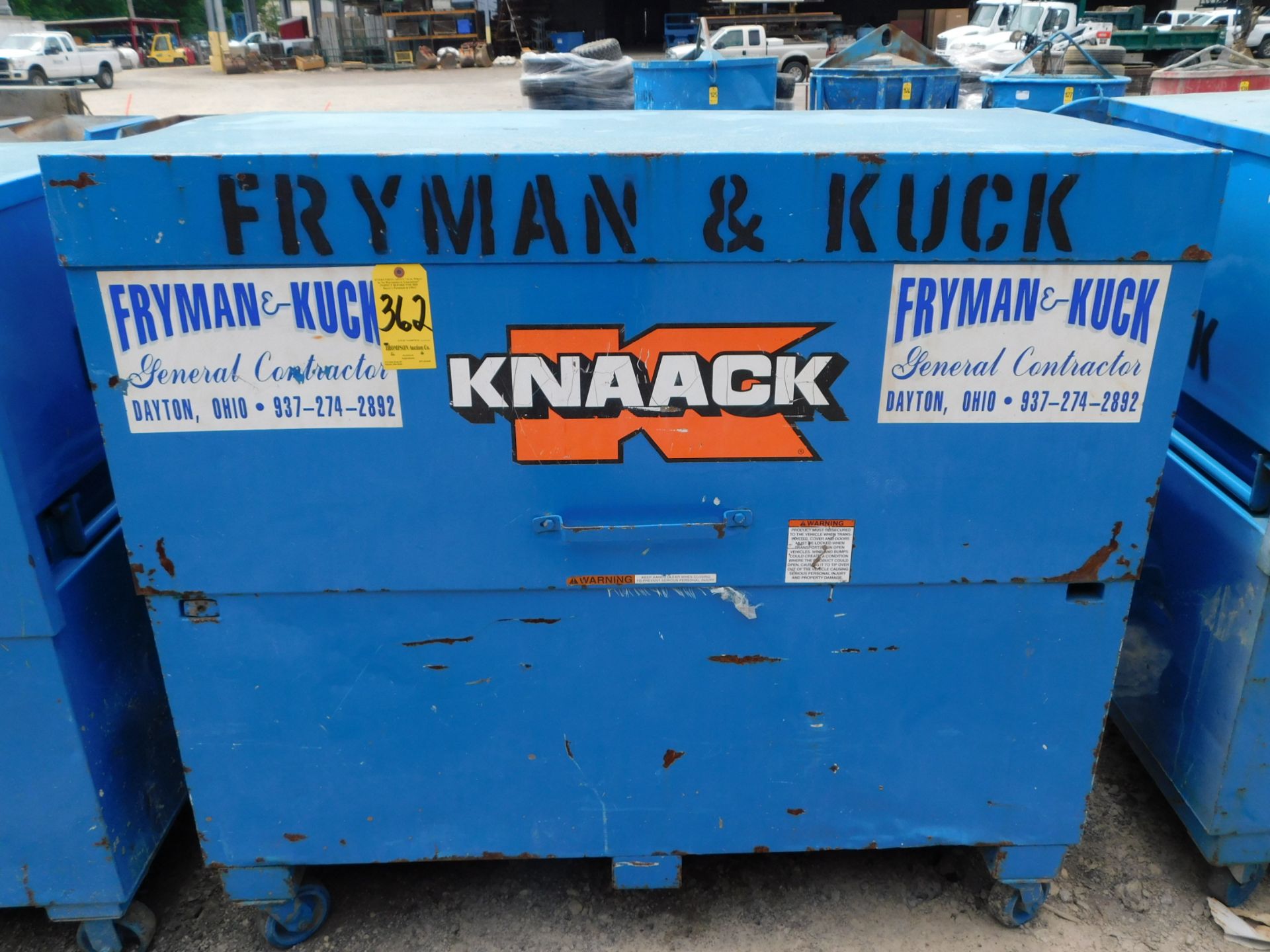 Knaack Job Box on Casters