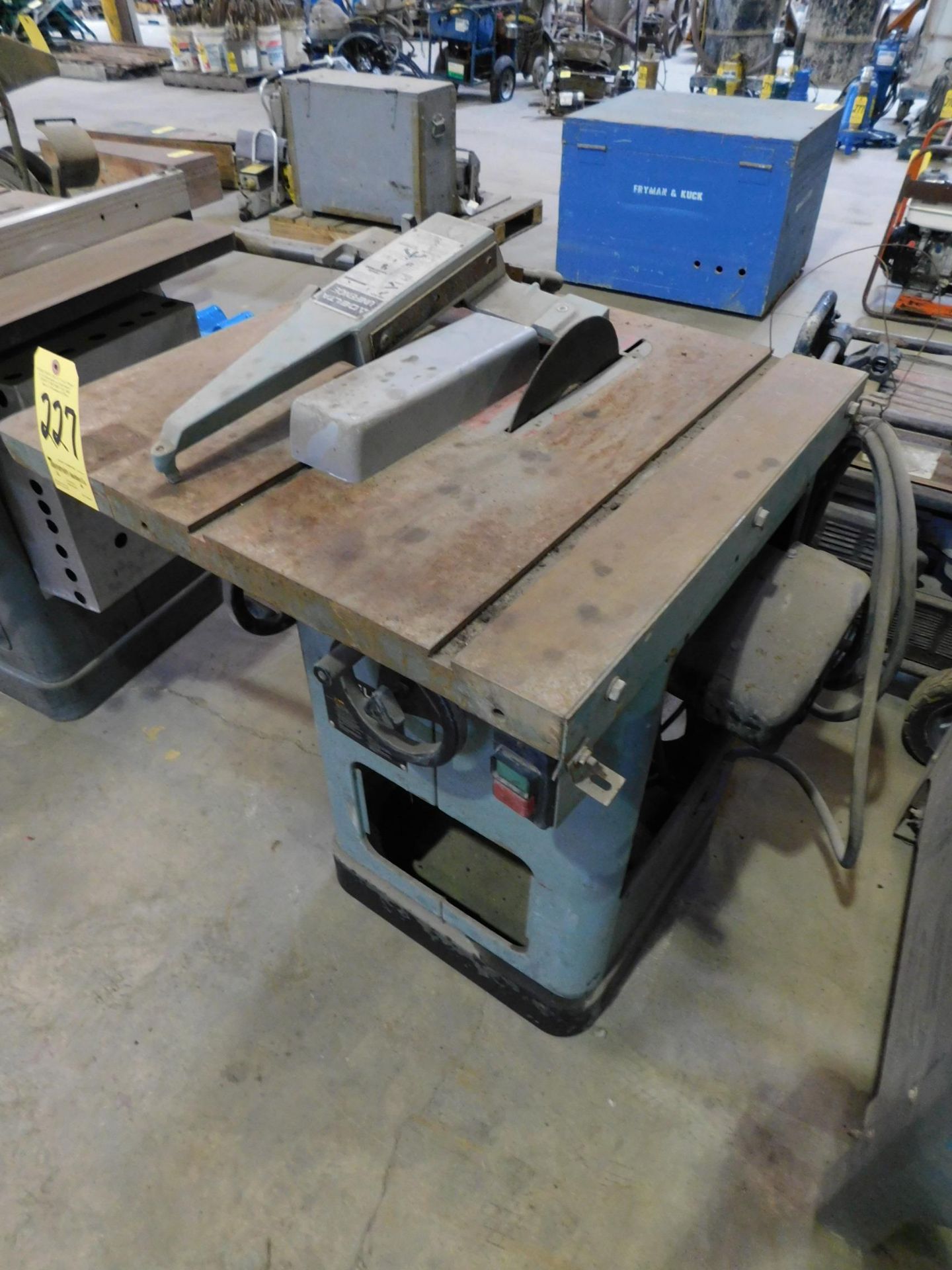 Delta Unisaw 10" Table Saw, SN 87639781, 230V, 3 phs. - Image 4 of 4