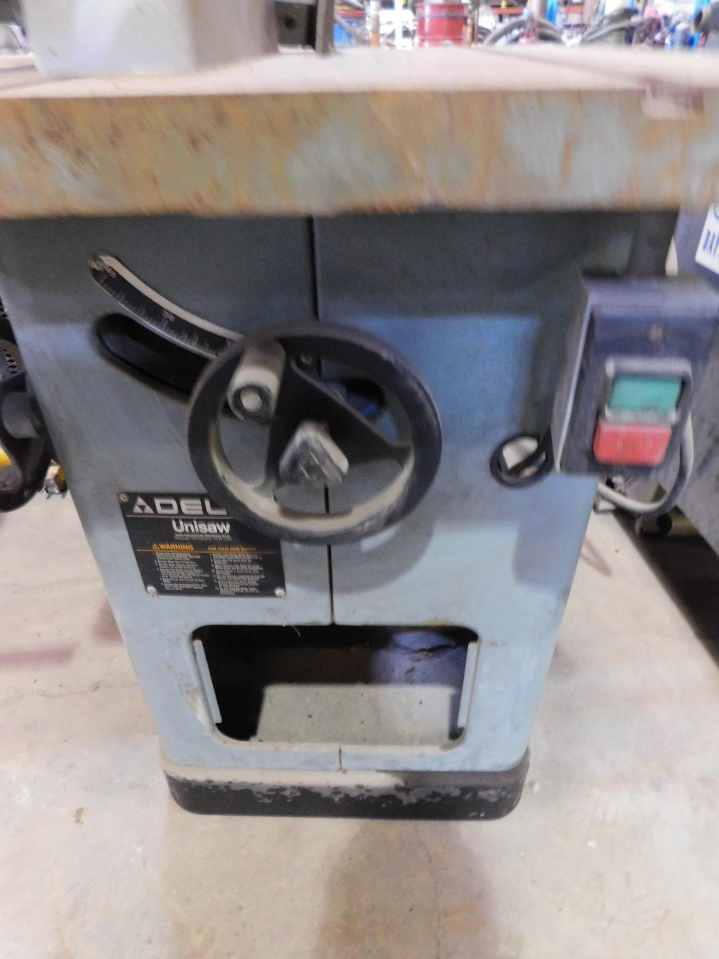 Delta Unisaw 10" Table Saw, SN 87639781, 230V, 3 phs. - Image 3 of 4