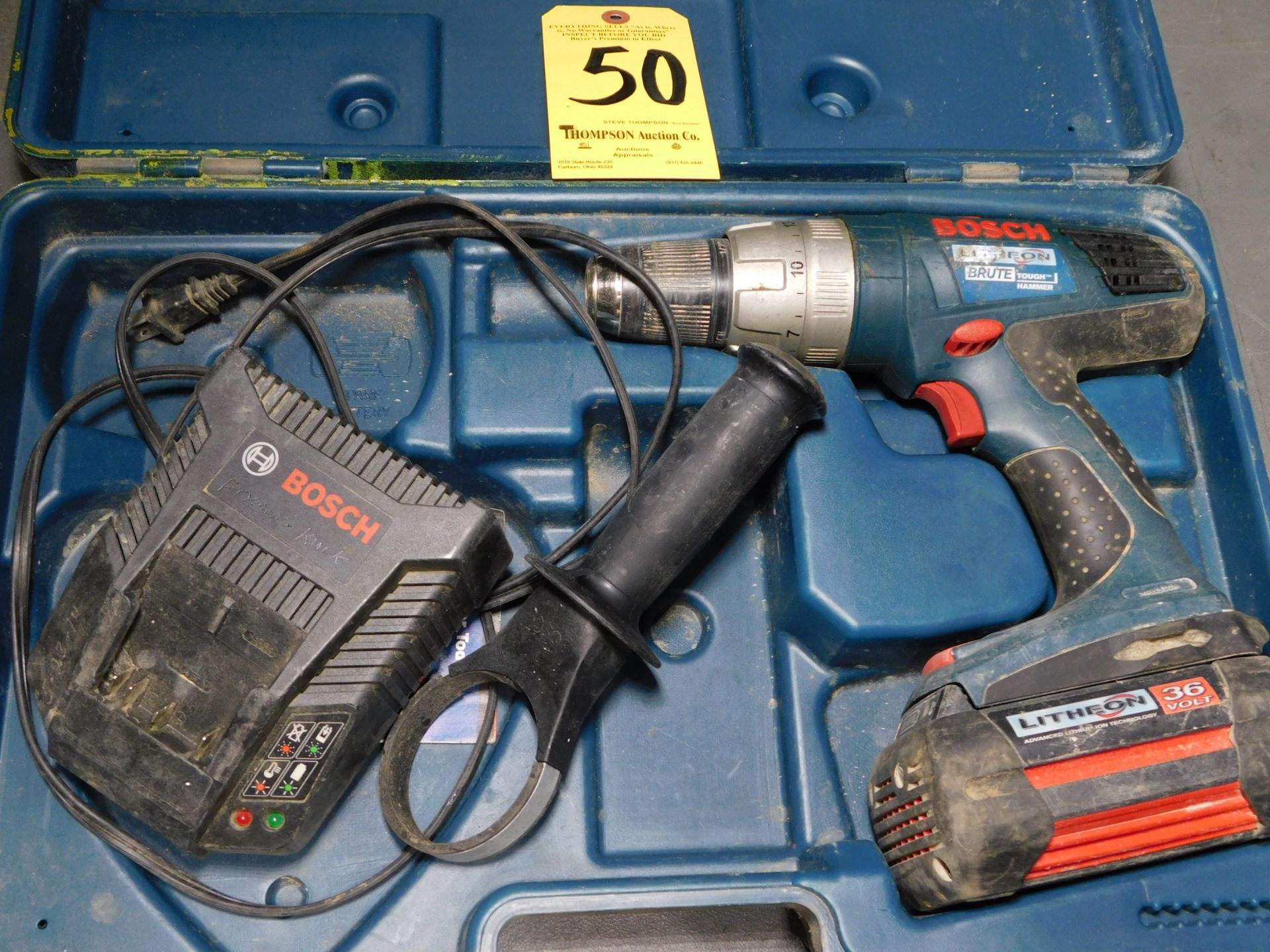 Bosch Brute 36V Cordless Hammer Drill with Case