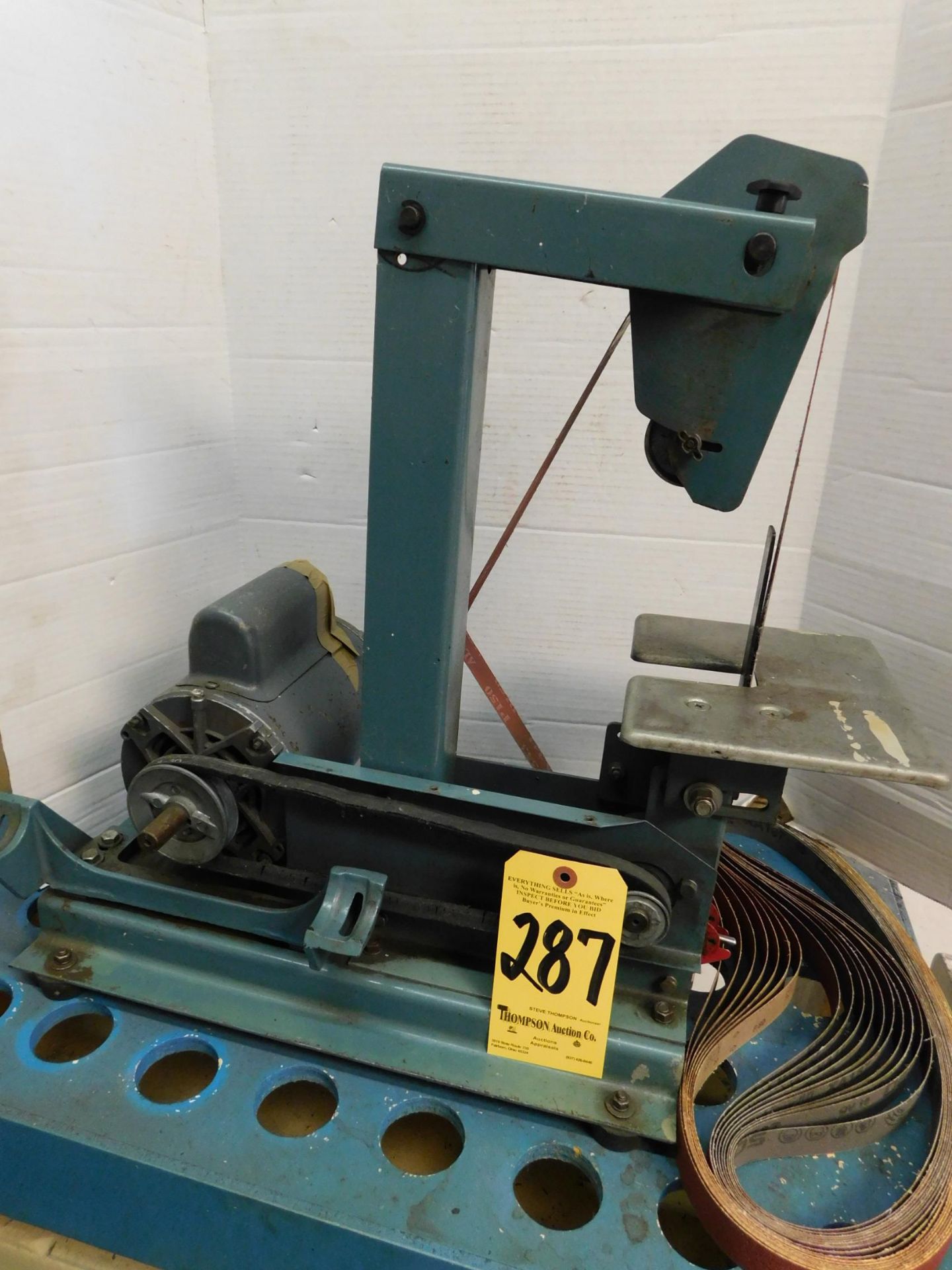 1" Vertical Belt Sander, 110/1/60