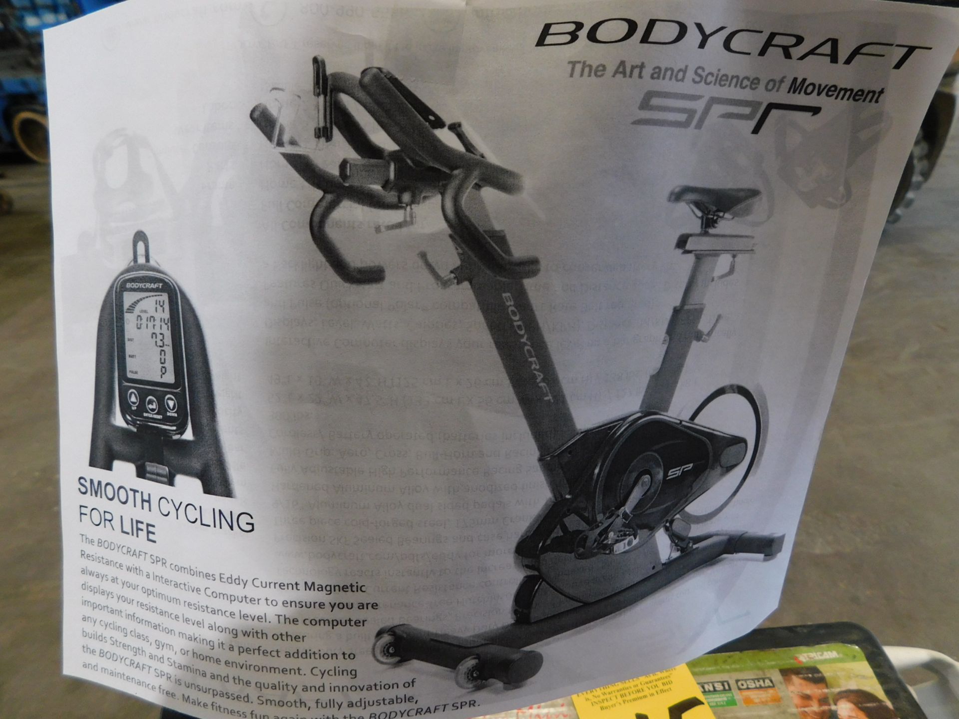 Bodycraft SPR Magnetic Resistance Indoor Cycle-Demonstrator Unit - Image 10 of 10