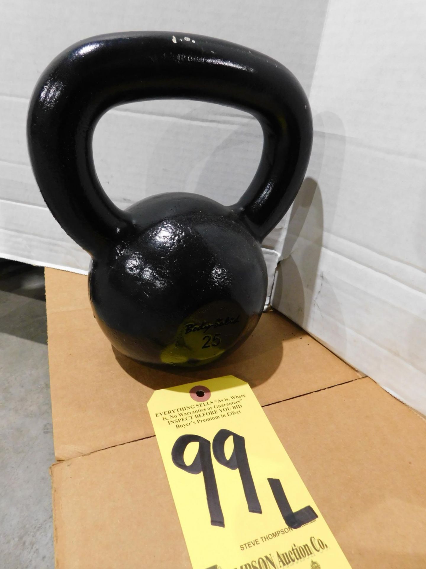 Kettlebell, 25lb.