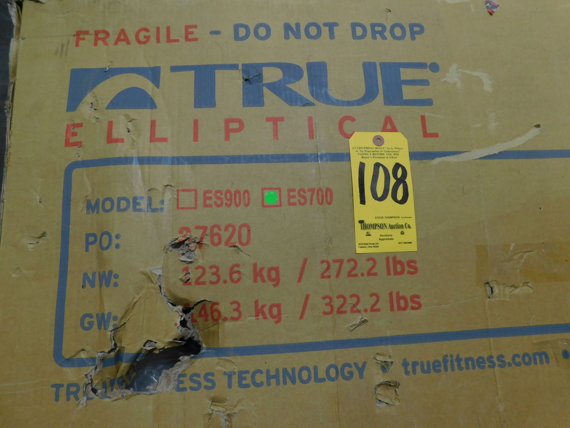 True ES700 Elliptical-New in Box - Image 4 of 5