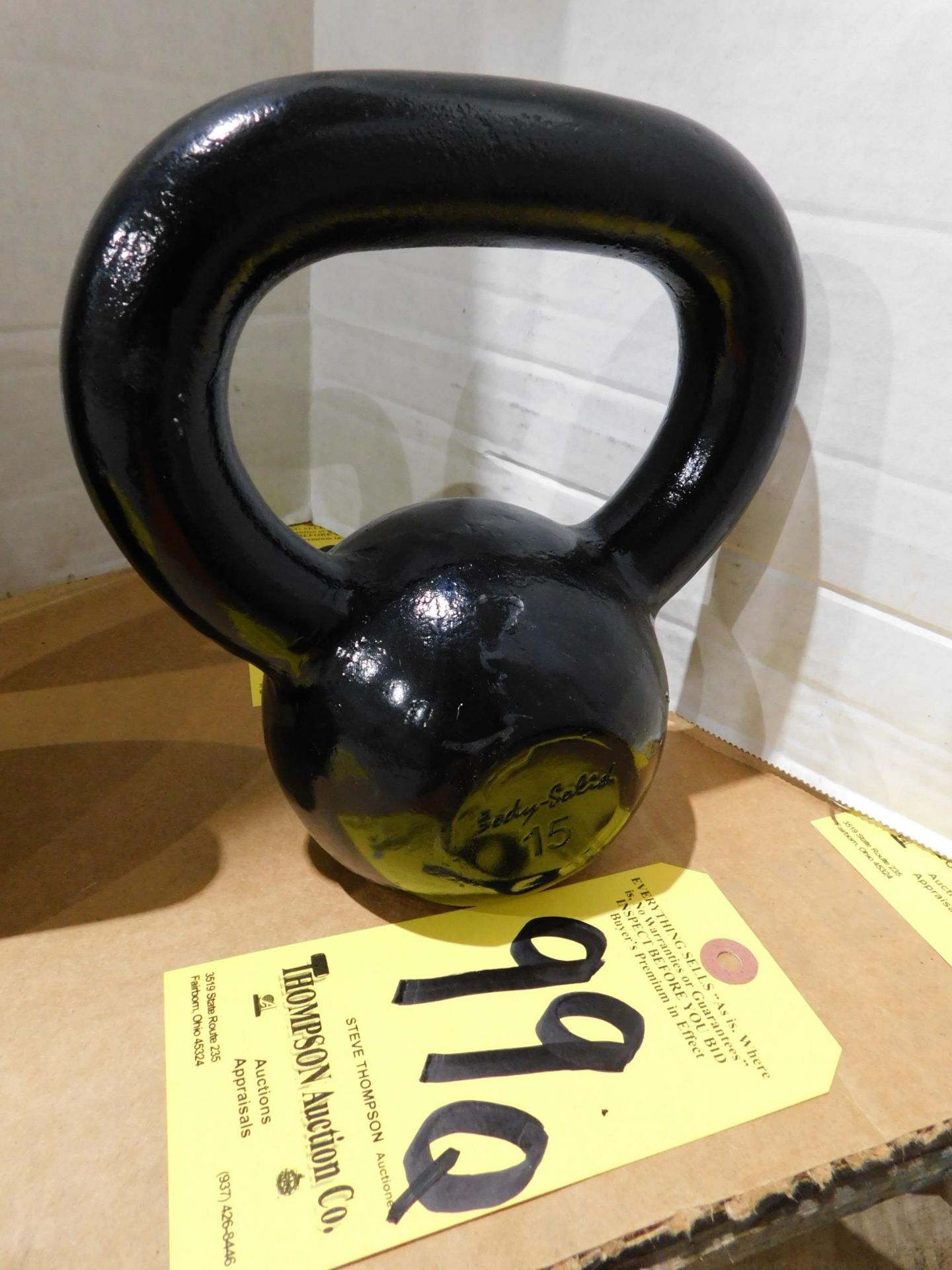 Kettlebell, 15lb.