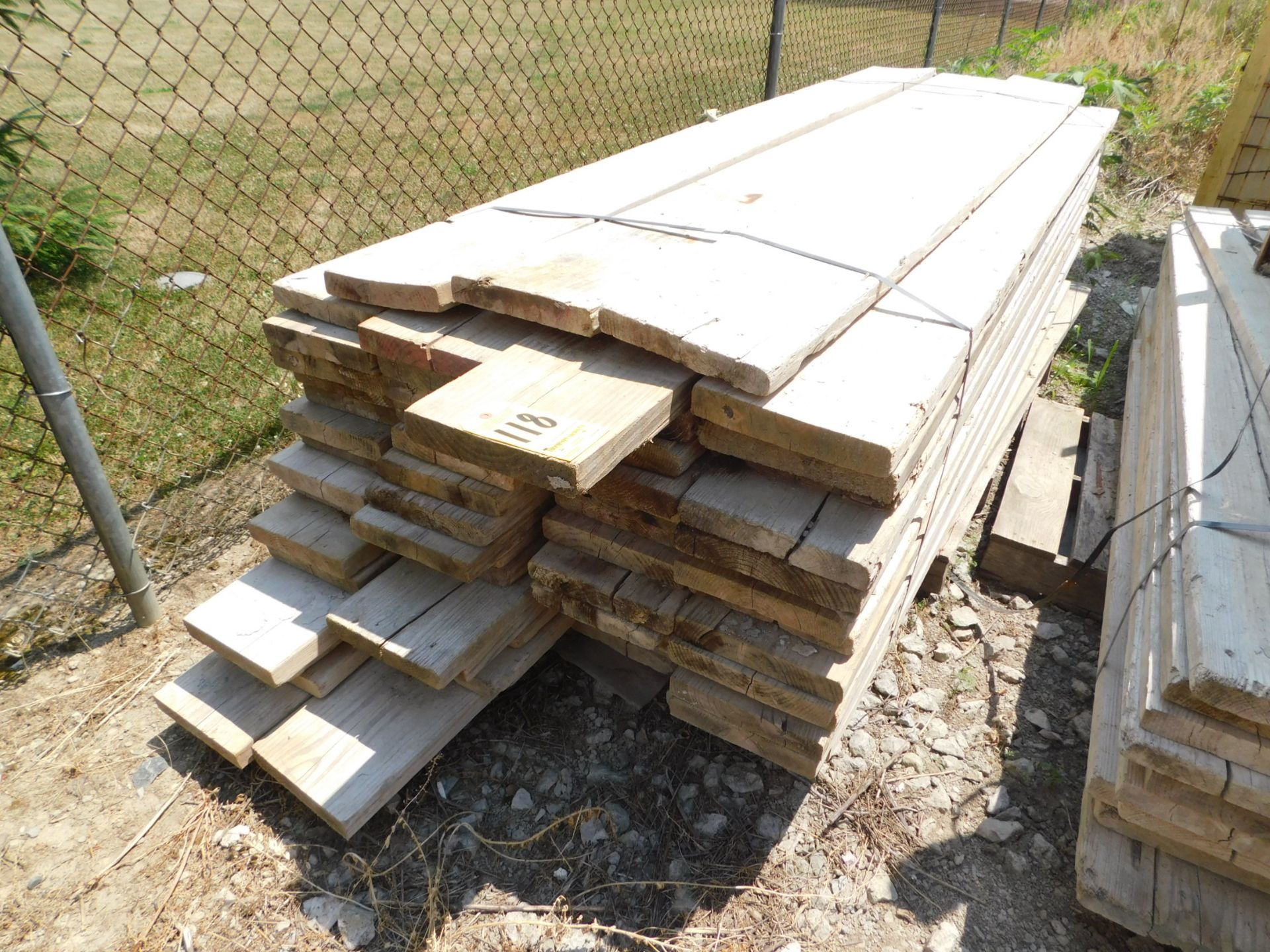 Approximately (60) Scaffolding Planks, 8' L x 9" W