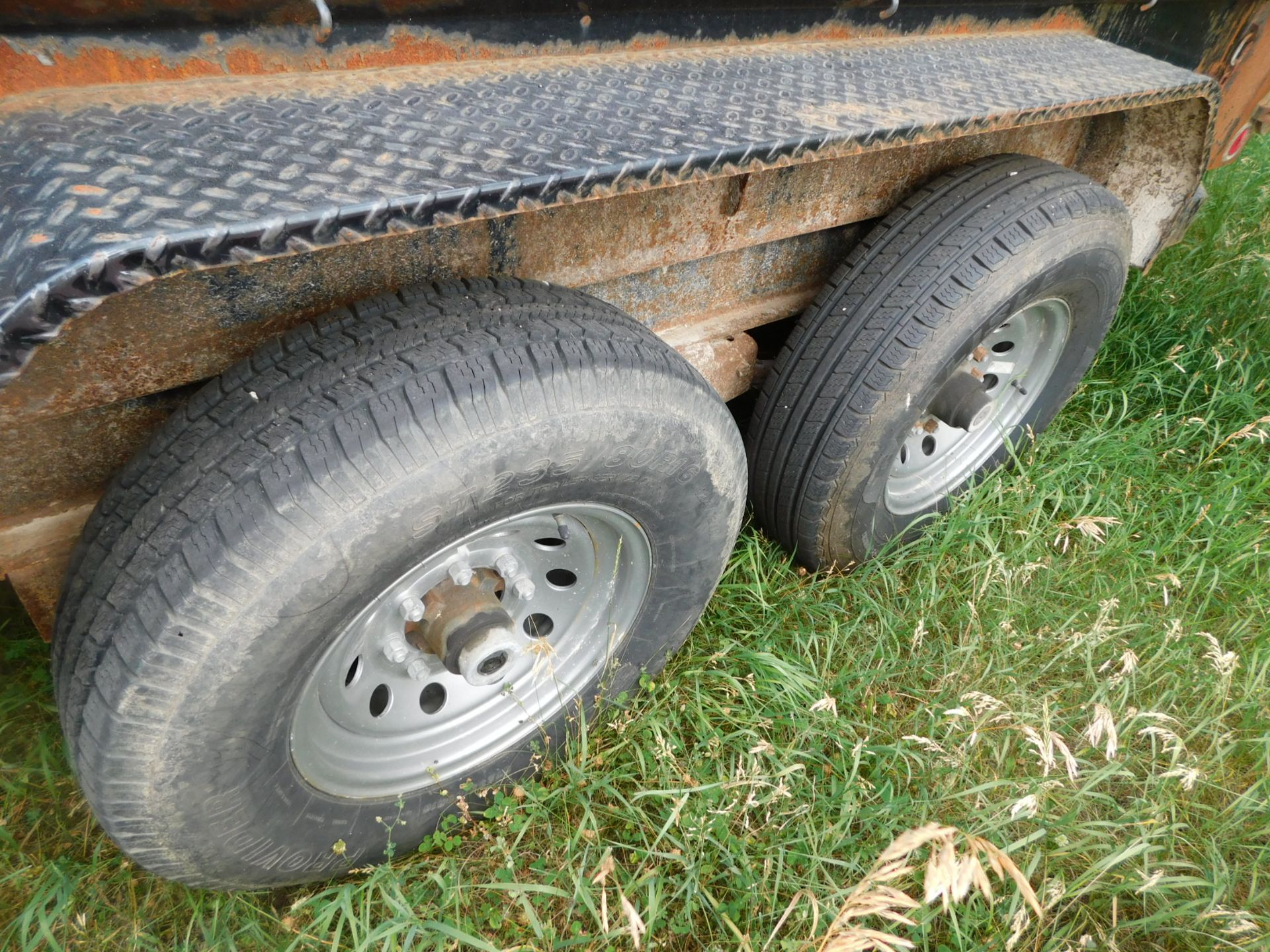 2016 Ironbull Tandem Axle Dump Trailer, VIN 50HDT1428H1007082, 14,000 lb. GVWR, 14' Bed with 2' High - Image 5 of 14